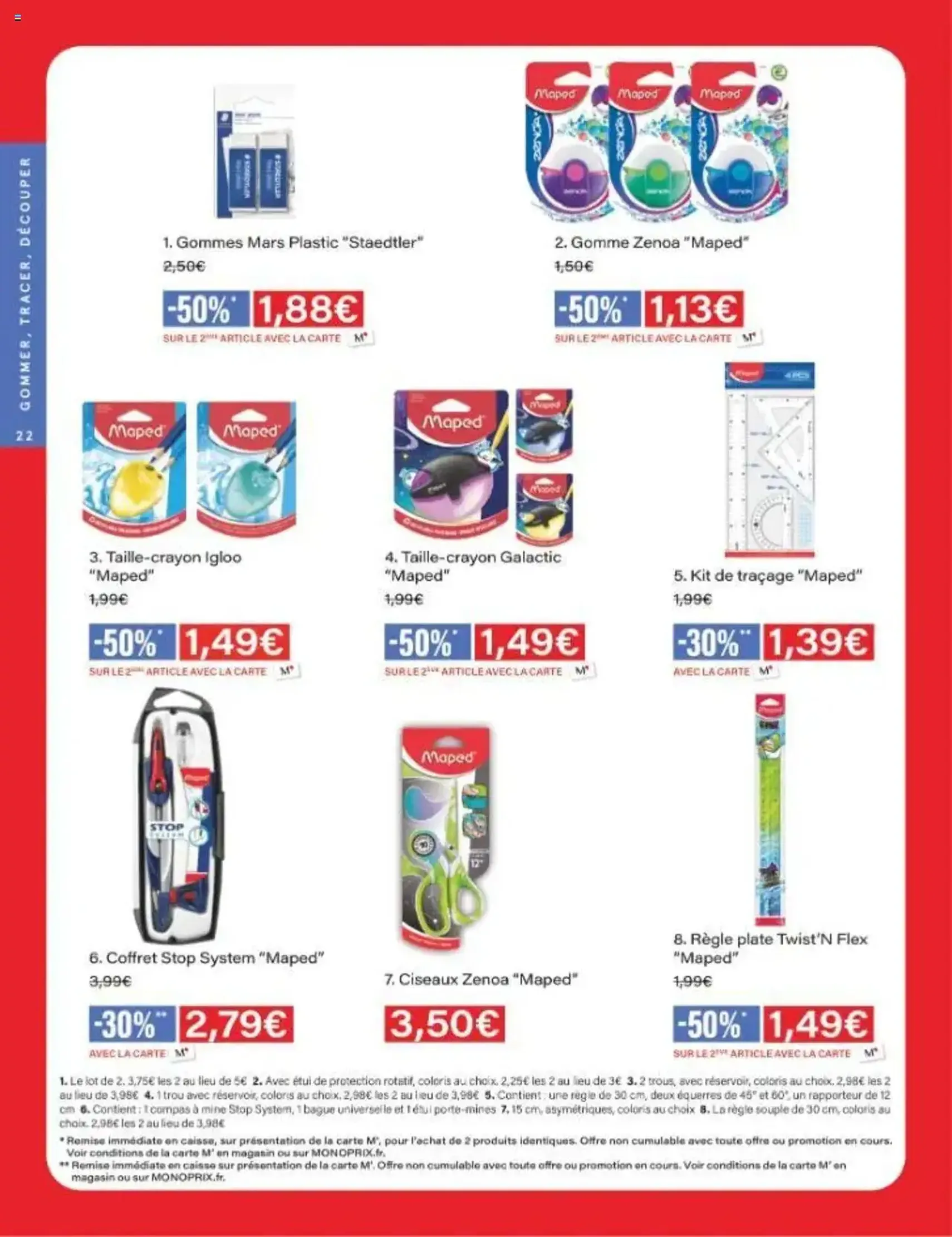 Monoprix catalogue guide de rentrée - brochure valable à partir du 05/08/2025, page 22 sur 42