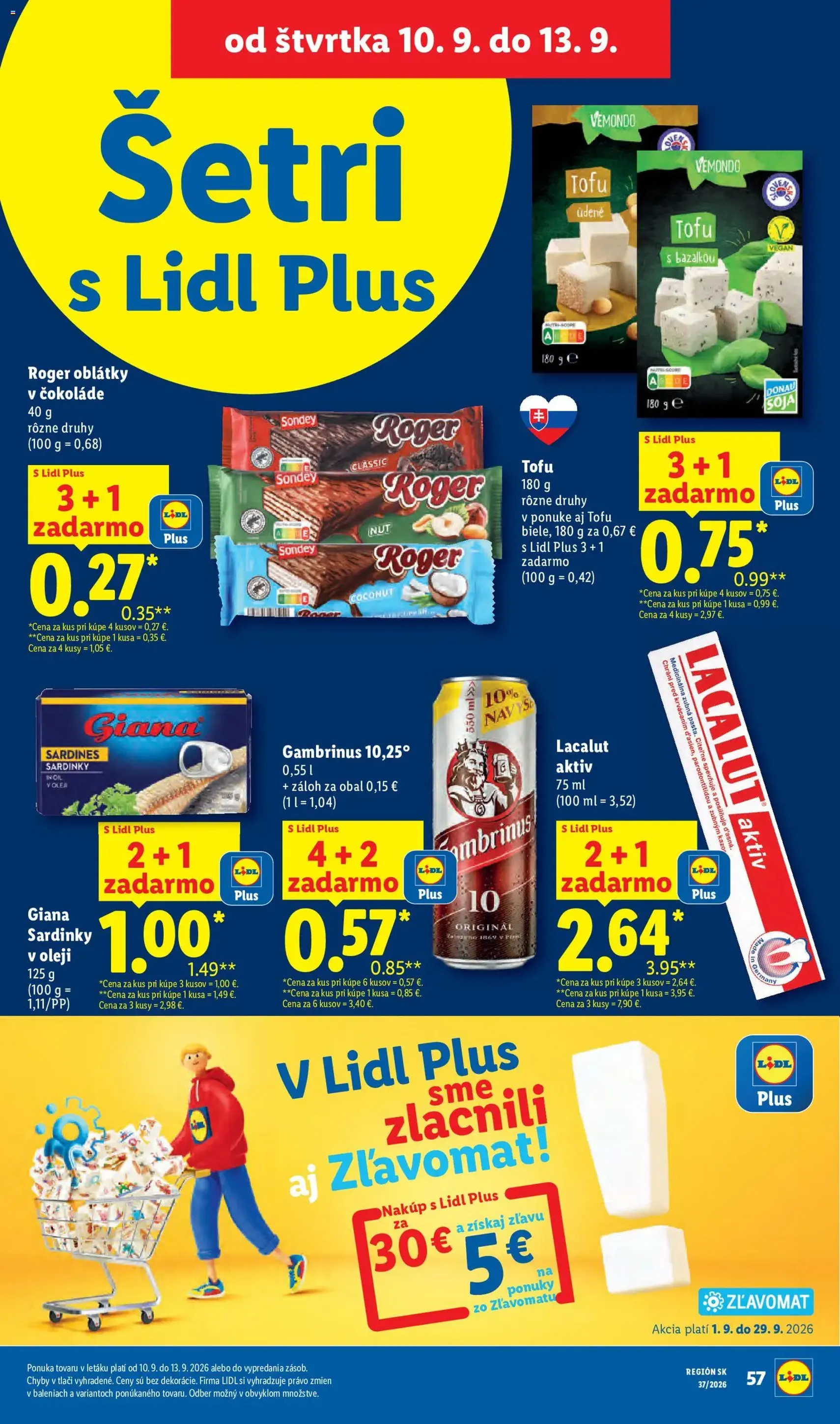 Lidl leták - platný leták od 07.09.2026 strana 69 z 100