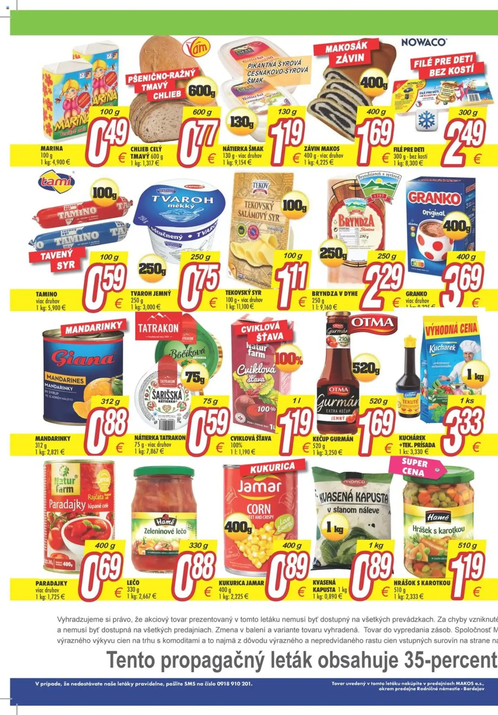 Makos leták - platný leták od 10.11.2025 strana 3 z 4