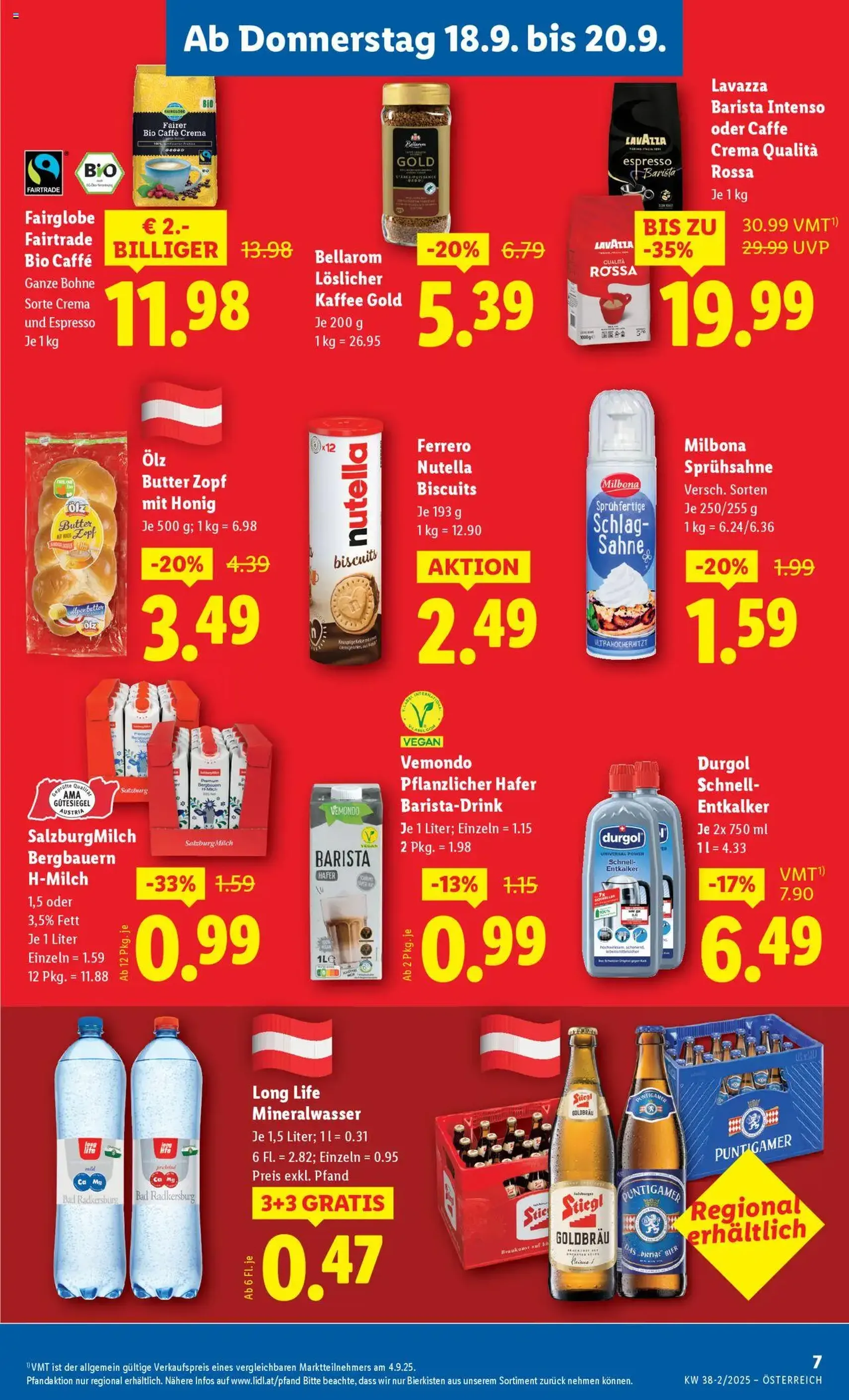 Lidl Flugblatt - Gültiger Prospekt ab 18.09.2025, Seite 9 von insgesamt 44