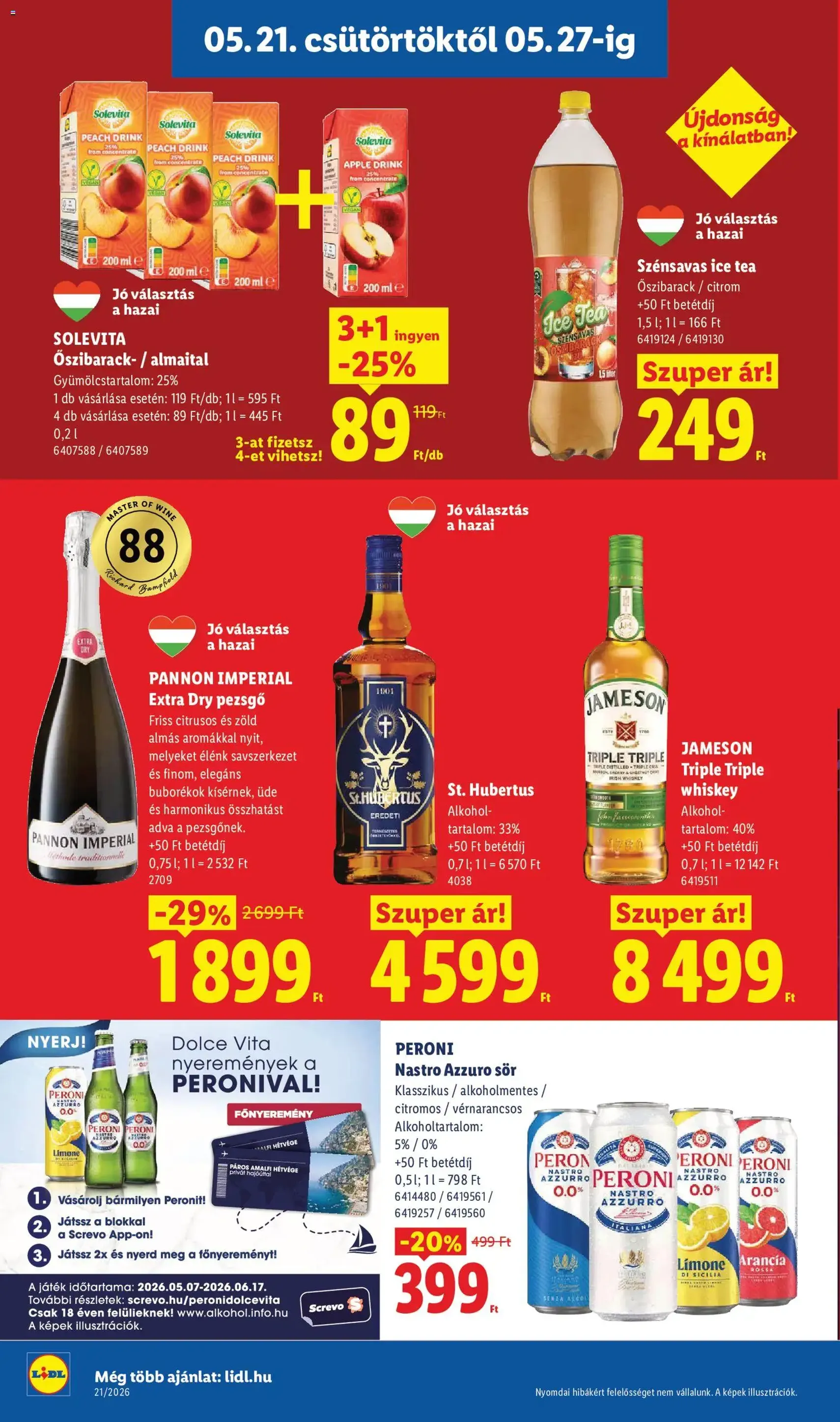 Lidl akciós újság - 2026.05.21. érvényes szórólap 16 oldal 84 oldalból