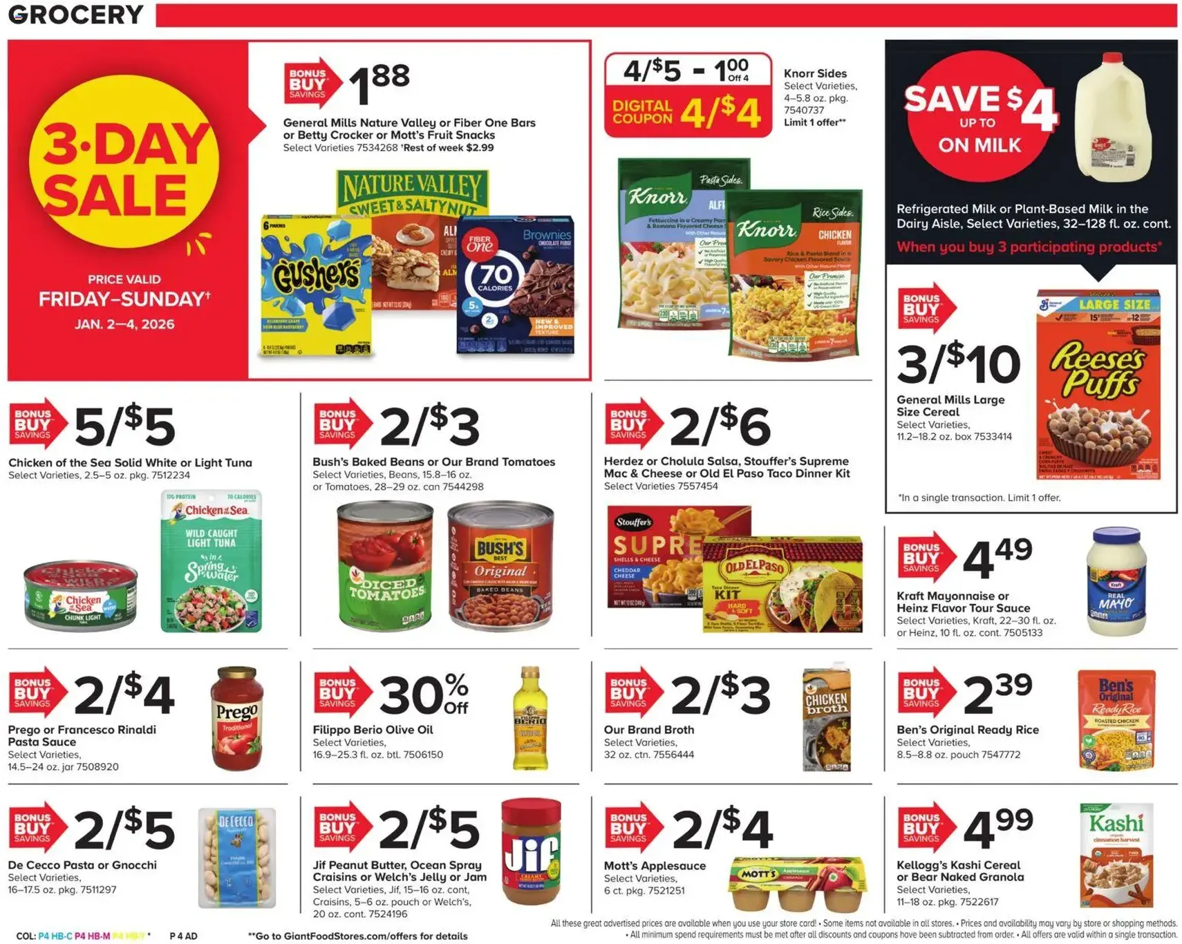 Giant Weekly Ad - valid flyer from 01/02/2026, page 9 of 18