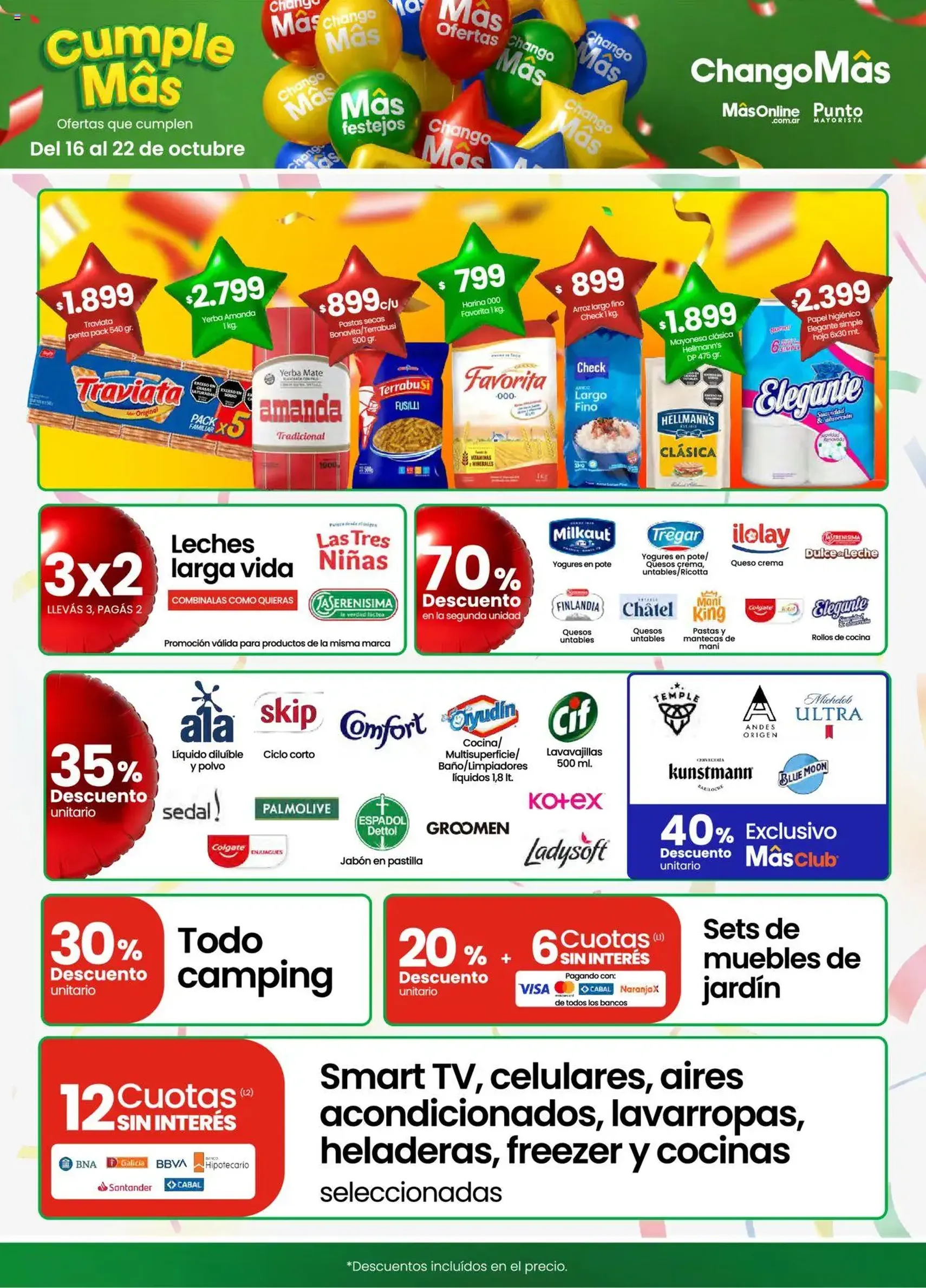 Changomas ofertas - folleto válido desde 16/10/2025 página 1 de 17 Changomas ofertas - folleto válido desde 16/10/2025 página 1 de 17
