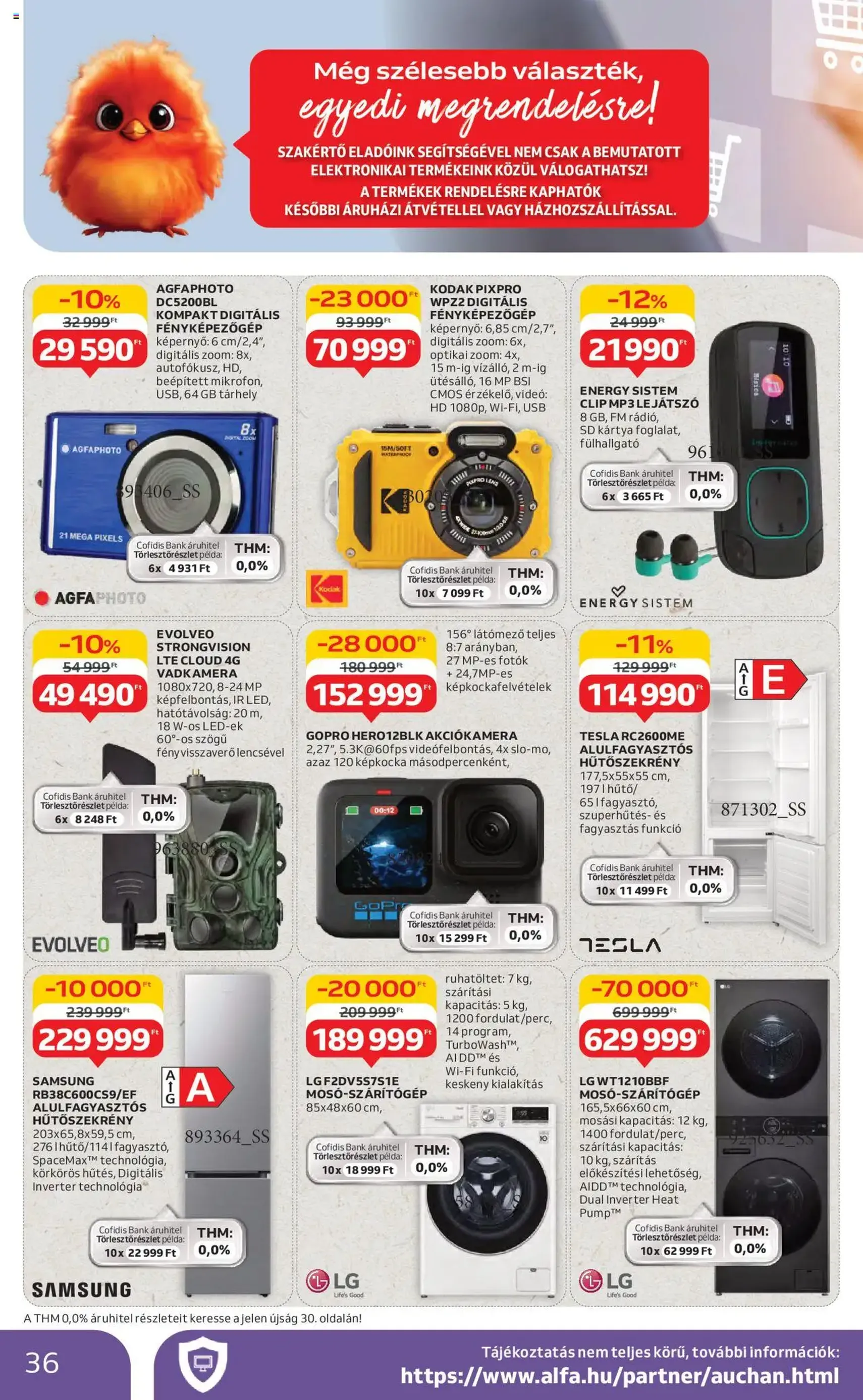 Auchan Akciós újság - 2025.07.31. érvényes szórólap 36 oldal 42 oldalból Auchan Akciós újság - 2025.07.31. érvényes szórólap 36 oldal 42 oldalból