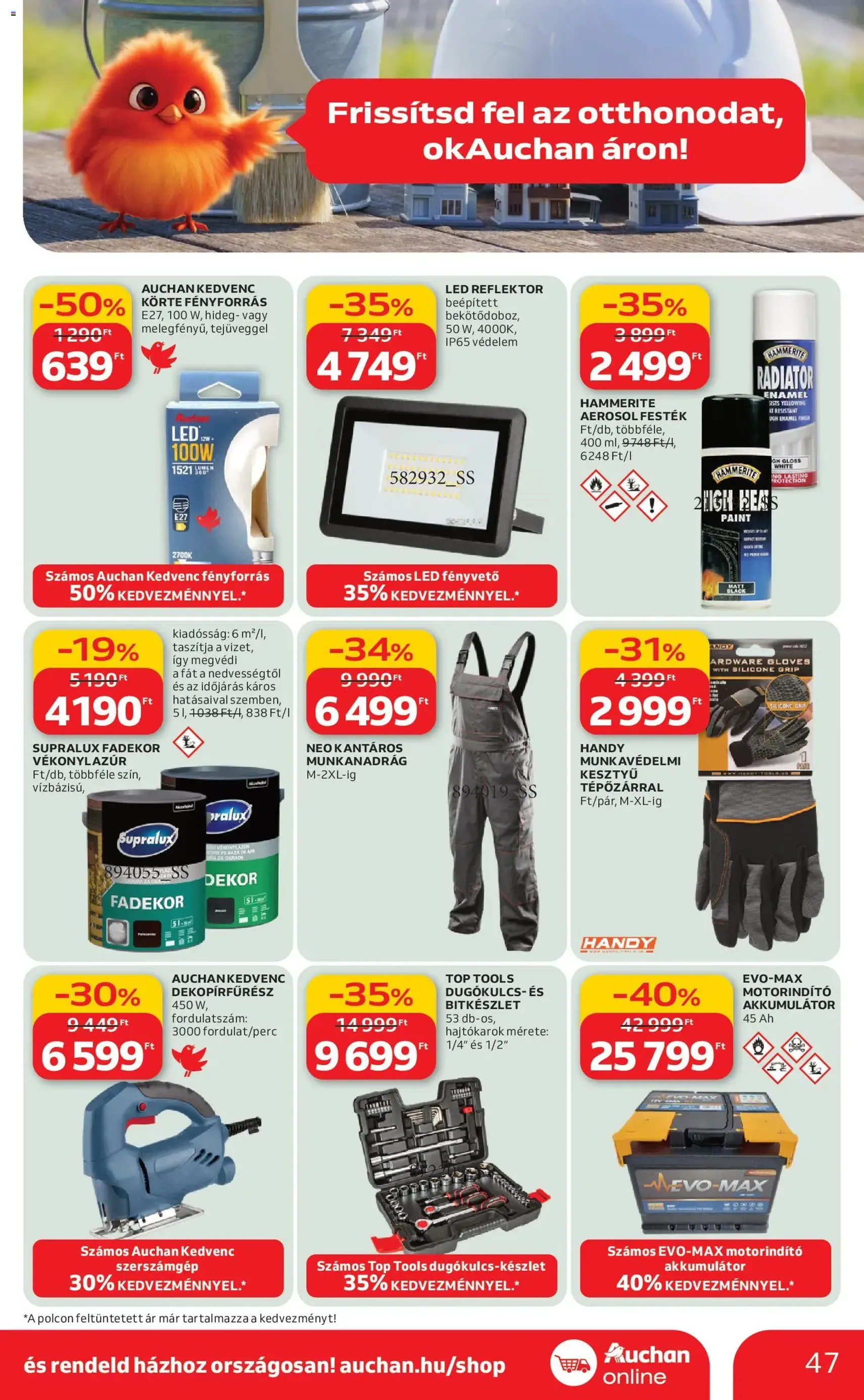 Auchan Akciós újság - 2026.02.19. érvényes szórólap 47 oldal 52 oldalból