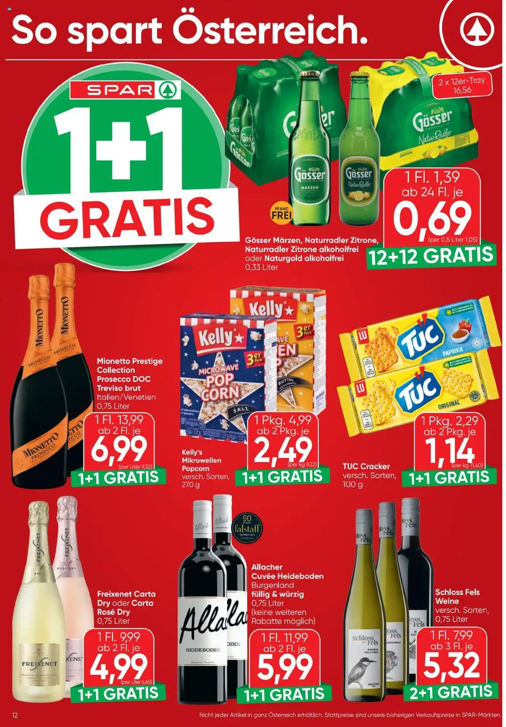 Spar Flugblatt - Gültiger Prospekt ab 23.10.2025, Seite 12 von insgesamt 20 Spar Flugblatt - Gültiger Prospekt ab 23.10.2025, Seite 12 von insgesamt 20