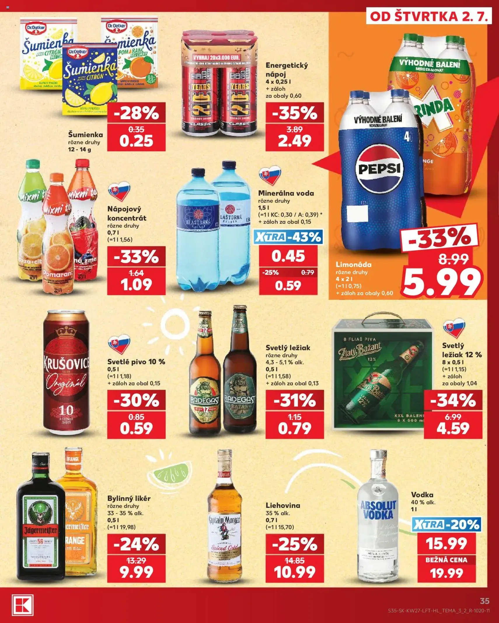 Kaufland leták - platný leták od 02.07.2026 strana 35 z 80