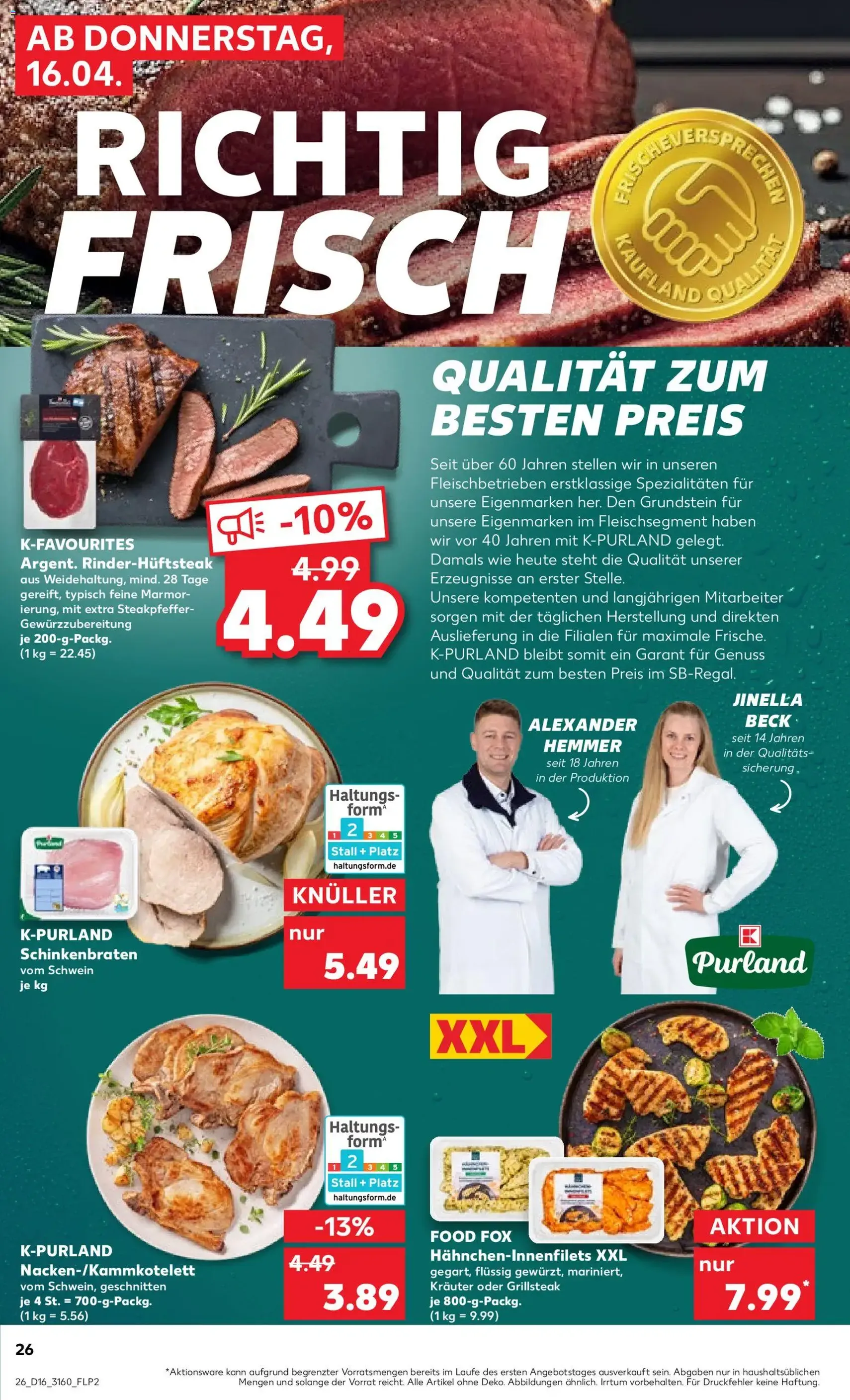 Kaufland Prospekt - Gültiger Prospekt ab 16.04.2026, Seite 26 von insgesamt 58