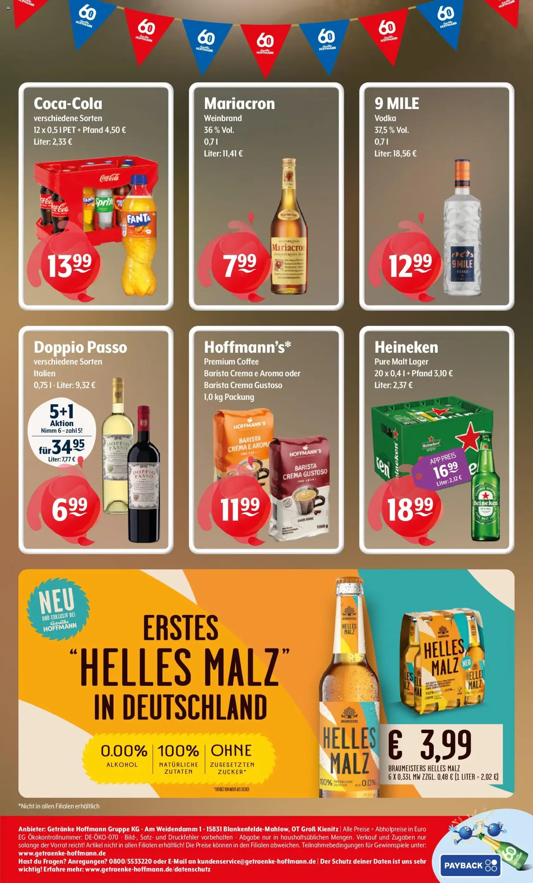 Trink und Spare Prospekt - Gültiger Prospekt ab 03.08.2026, Seite 8 von insgesamt 8