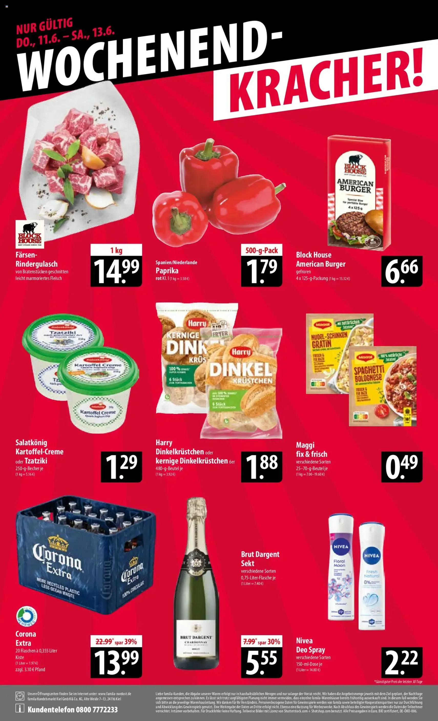 Famila Prospekt - Gültiger Prospekt ab 08.06.2026, Seite 24 von insgesamt 24
