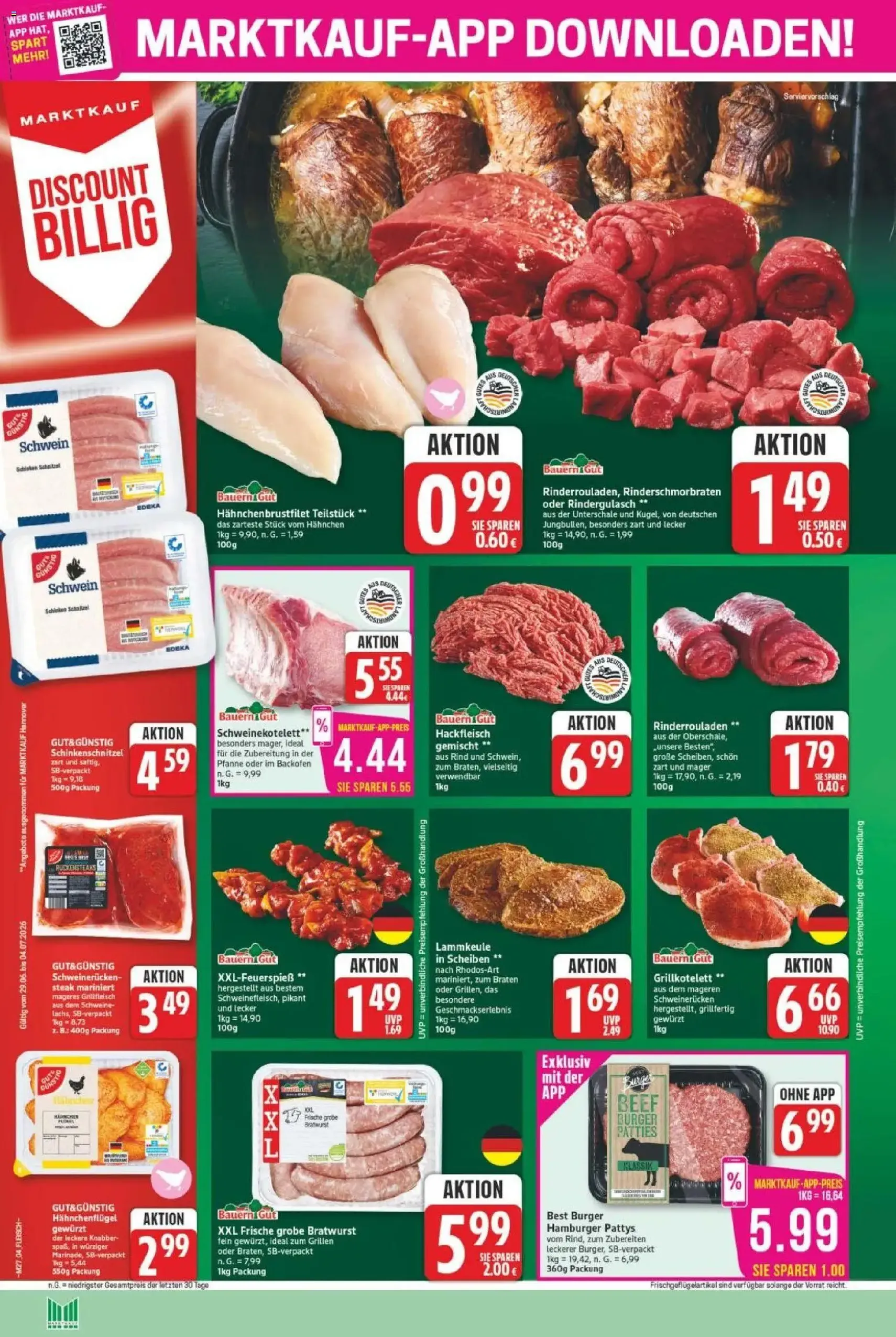Marktkauf Prospekt - Gültiger Prospekt ab 29.06.2026, Seite 4 von insgesamt 36
