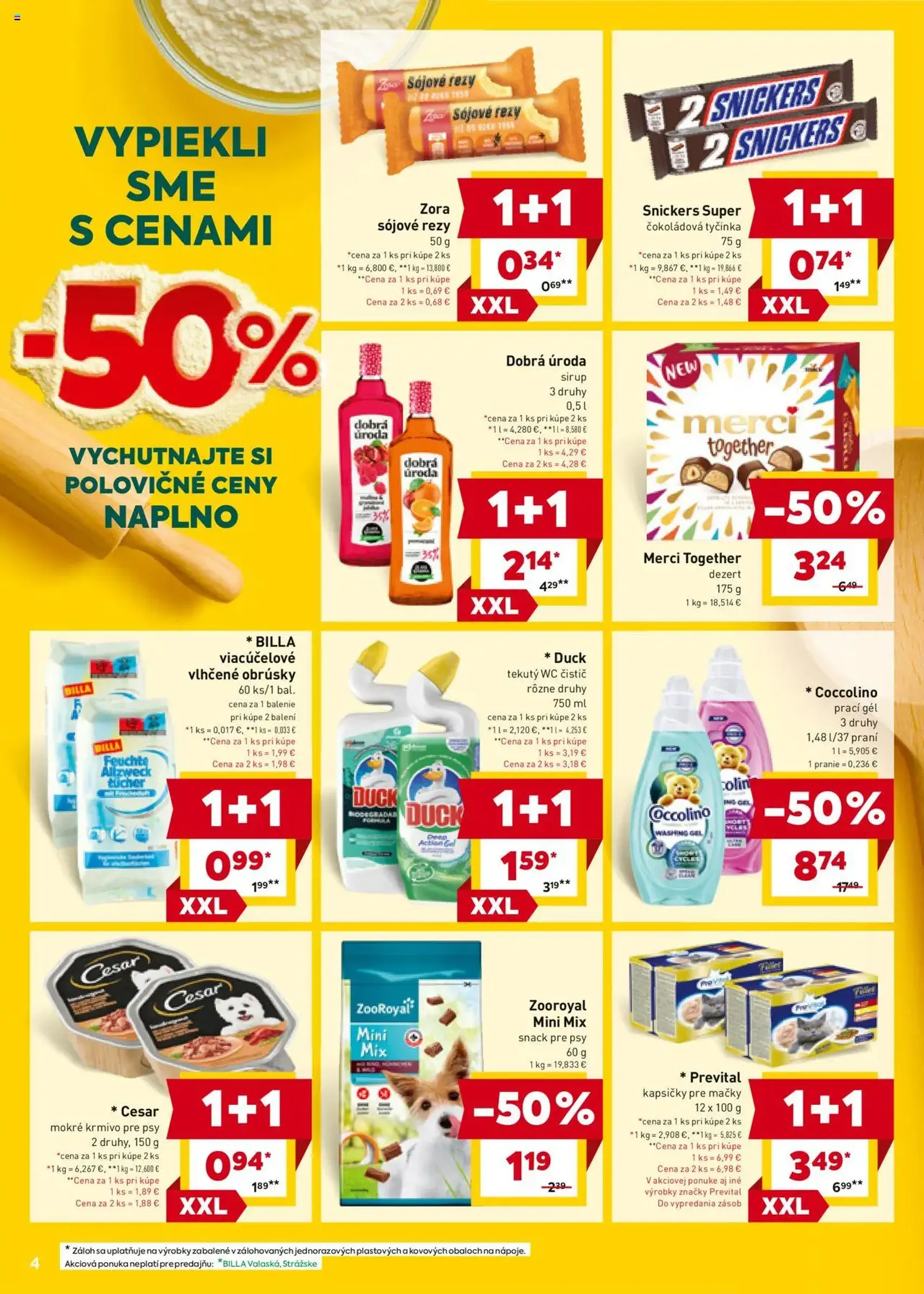 Billa leták - platný leták od 03.09.2025 strana 4 z 20 Billa leták - platný leták od 03.09.2025 strana 4 z 20