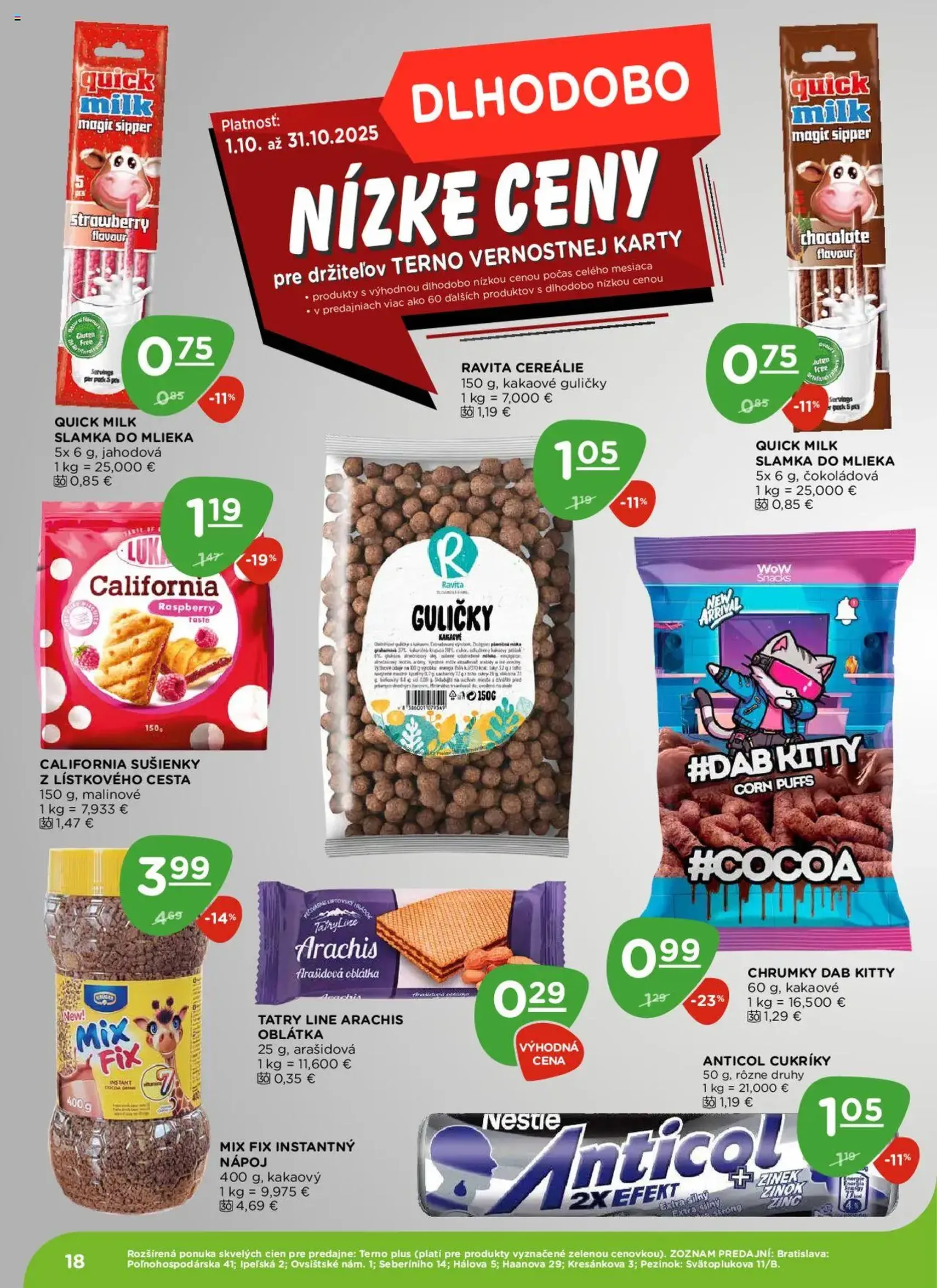 Terno leták - platný leták od 16.10.2025 strana 18 z 24 Terno leták - platný leták od 16.10.2025 strana 18 z 24
