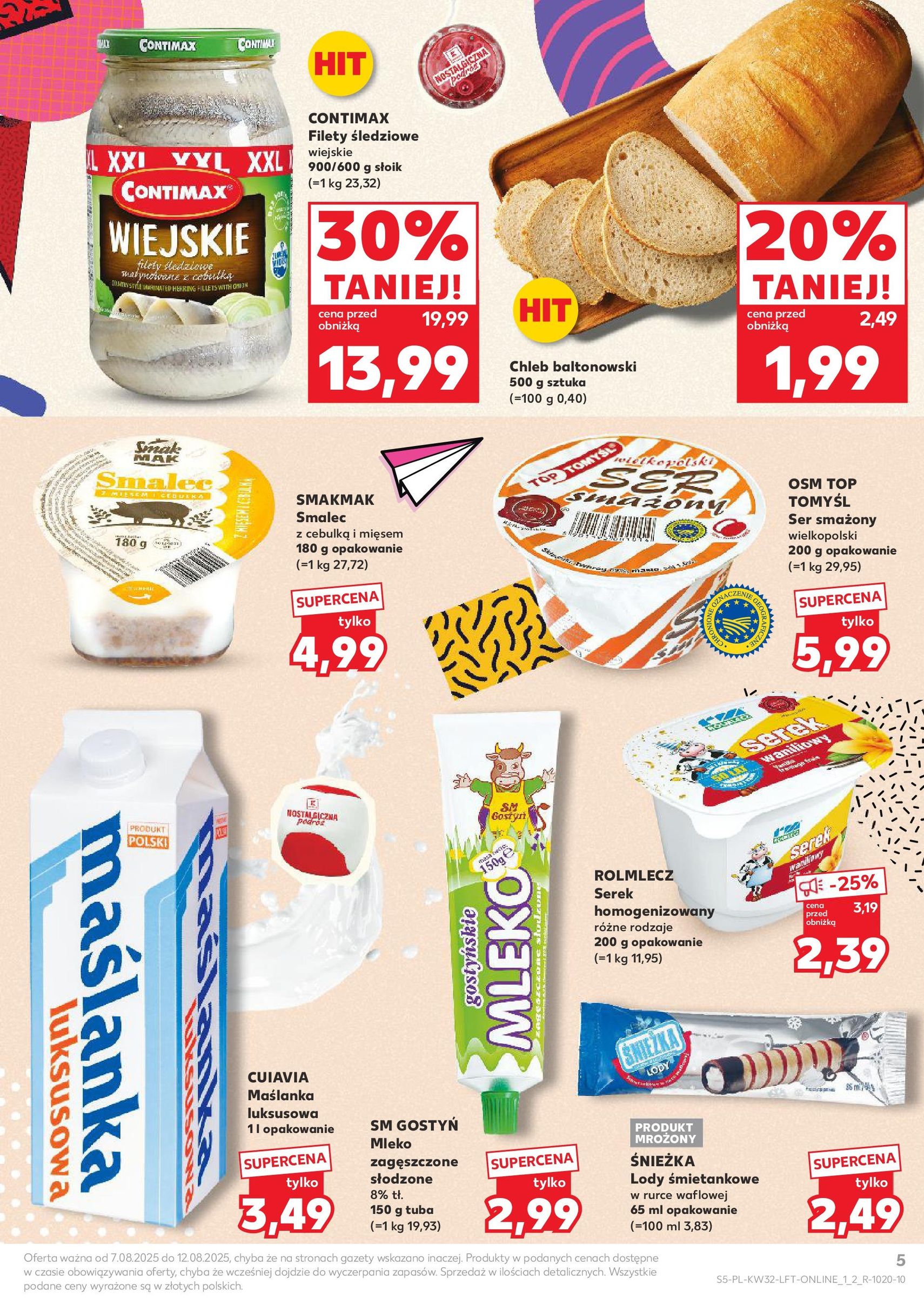Kaufland gazetka - ważny gazetka od 07.08.2025 strona 5 z 65 Kaufland gazetka - ważny gazetka od 07.08.2025 strona 5 z 65