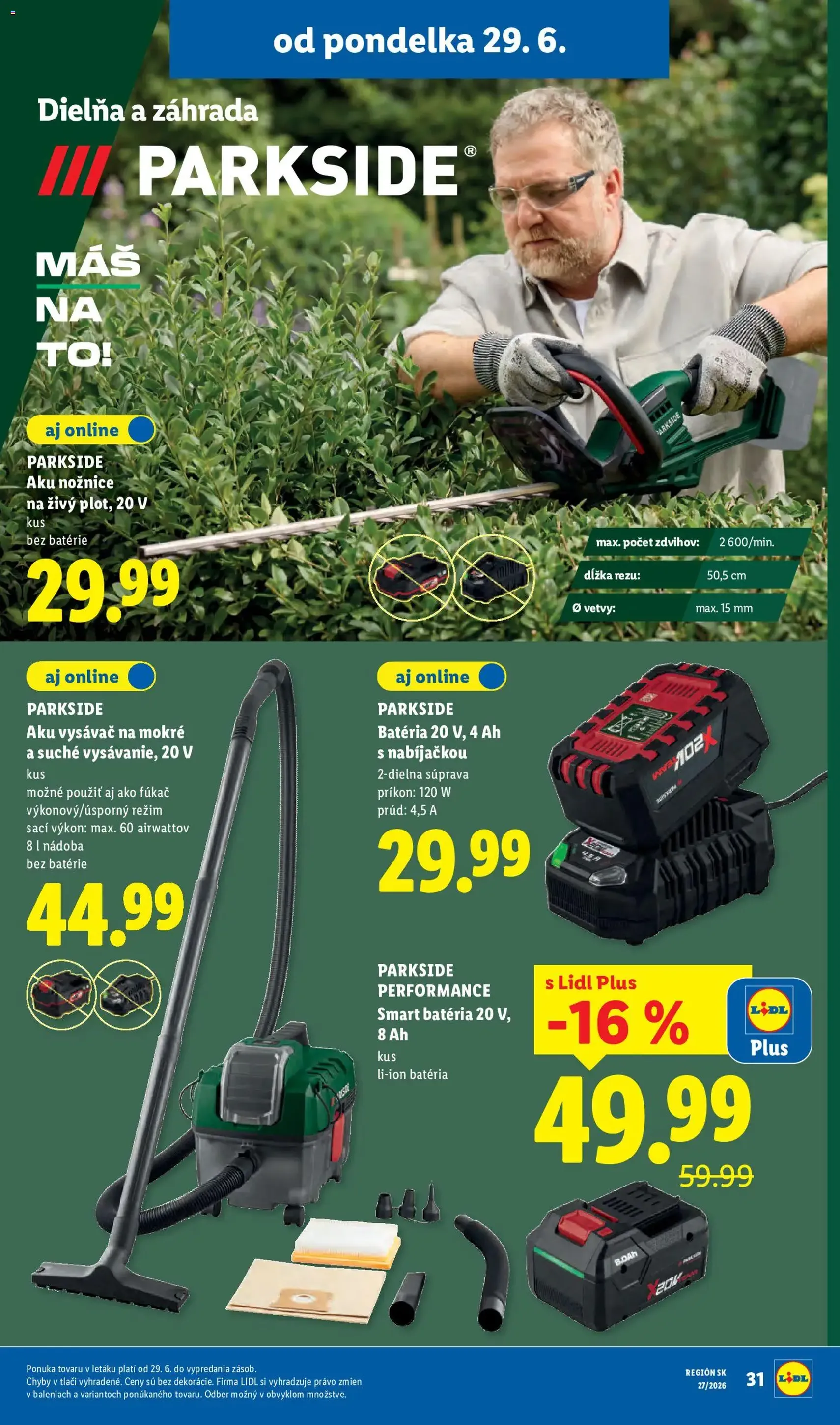 Lidl leták - platný leták od 29.06.2026 strana 45 z 98