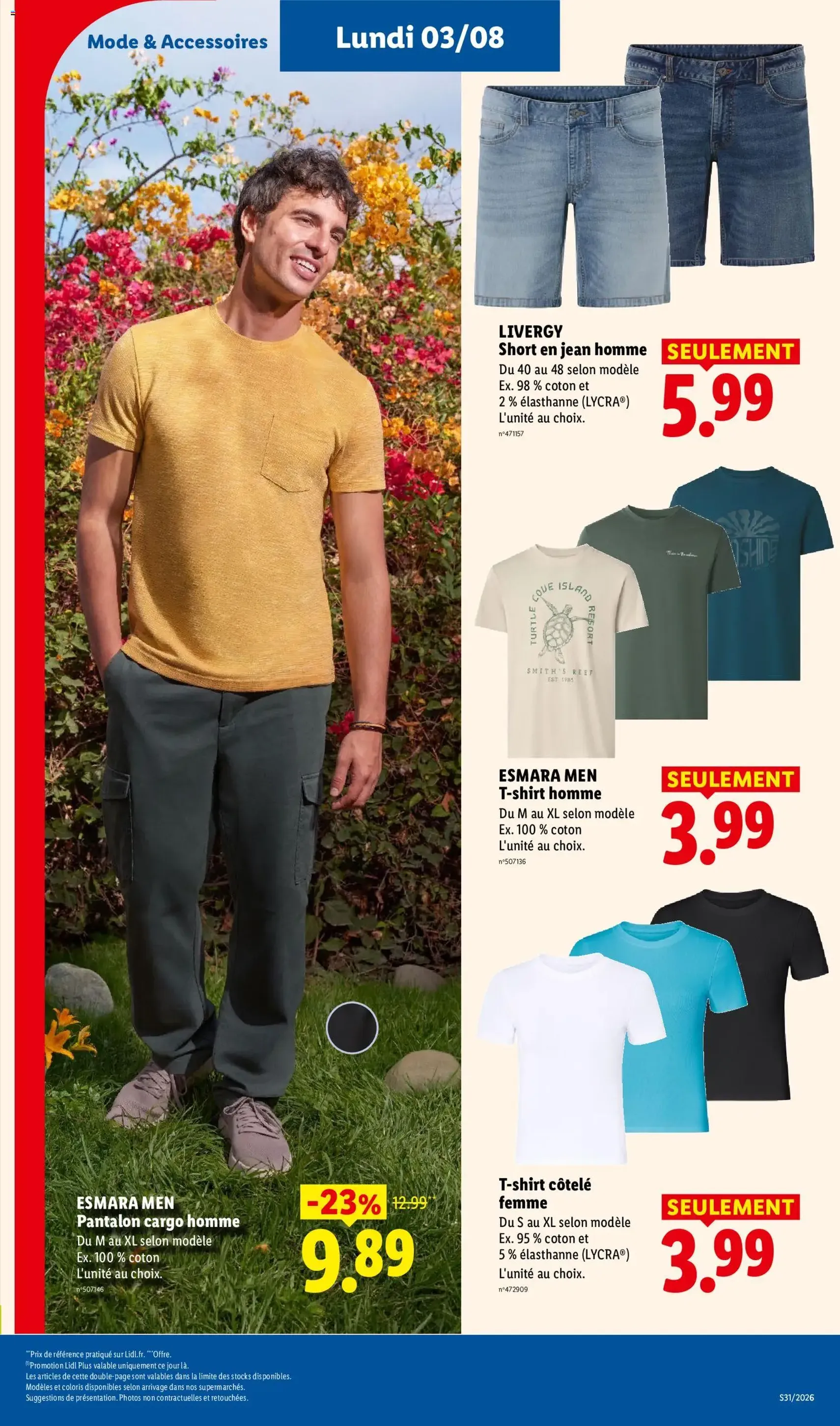 LIDL catalogue - brochure valable à partir du 30/07/2026, page 51 sur 59