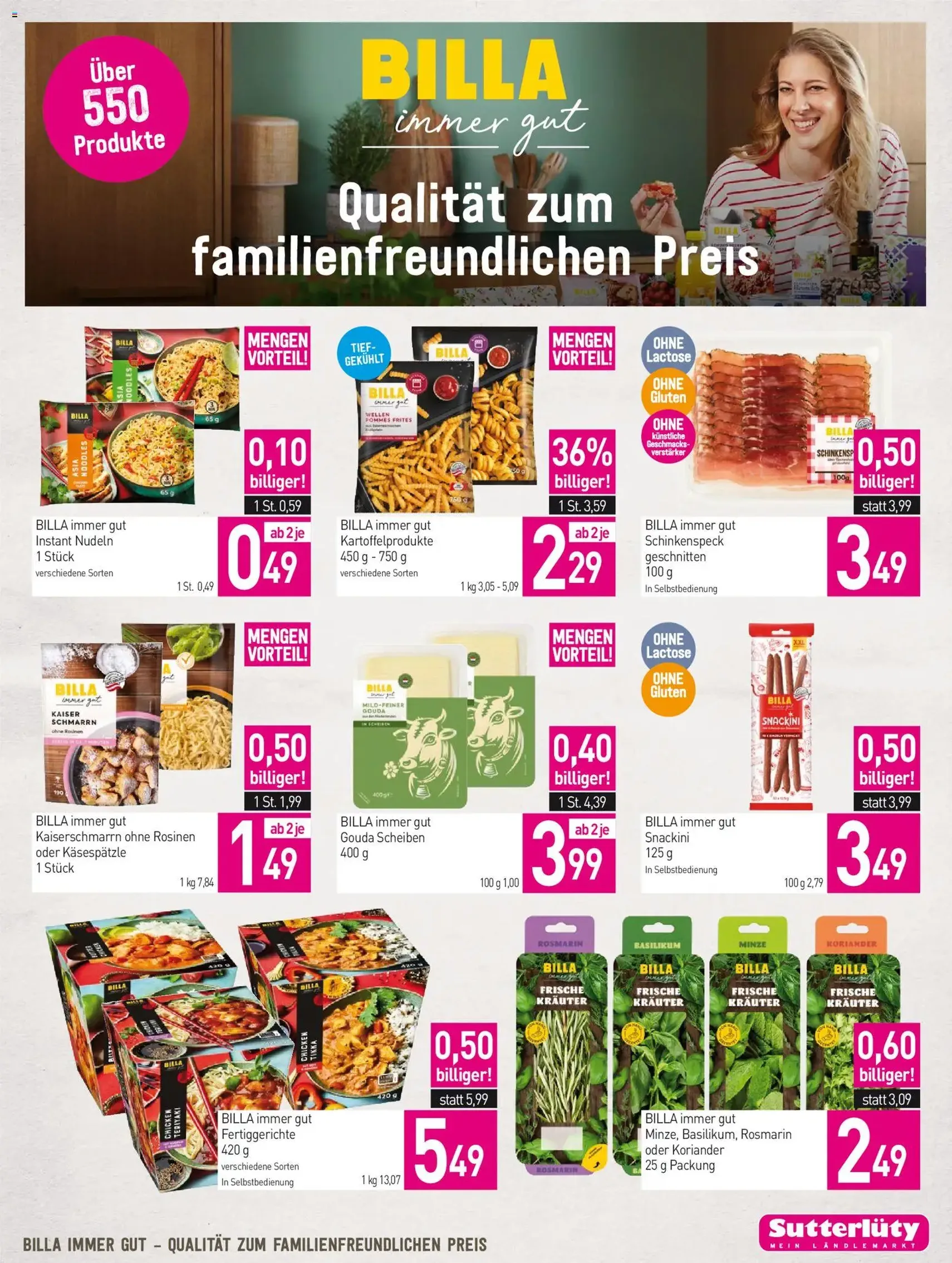 Sutterlüty Flugblatt - Gültiger Prospekt ab 09.04.2026, Seite 7 von insgesamt 20