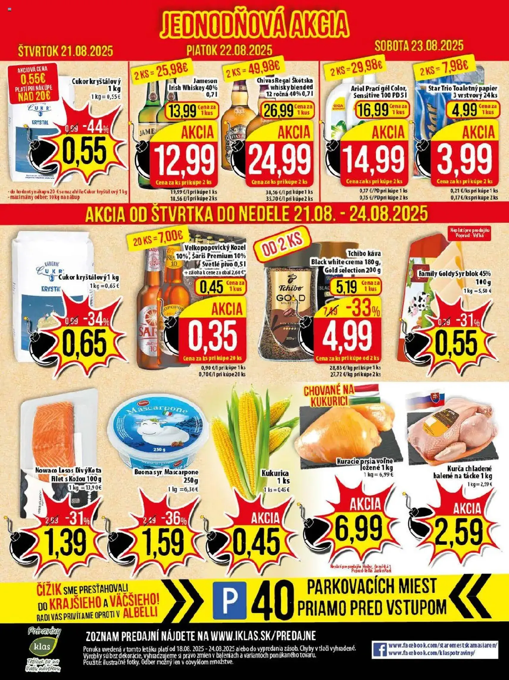 Klas leták - platný leták od 18.08.2025 strana 21 z 21 Klas leták - platný leták od 18.08.2025 strana 21 z 21