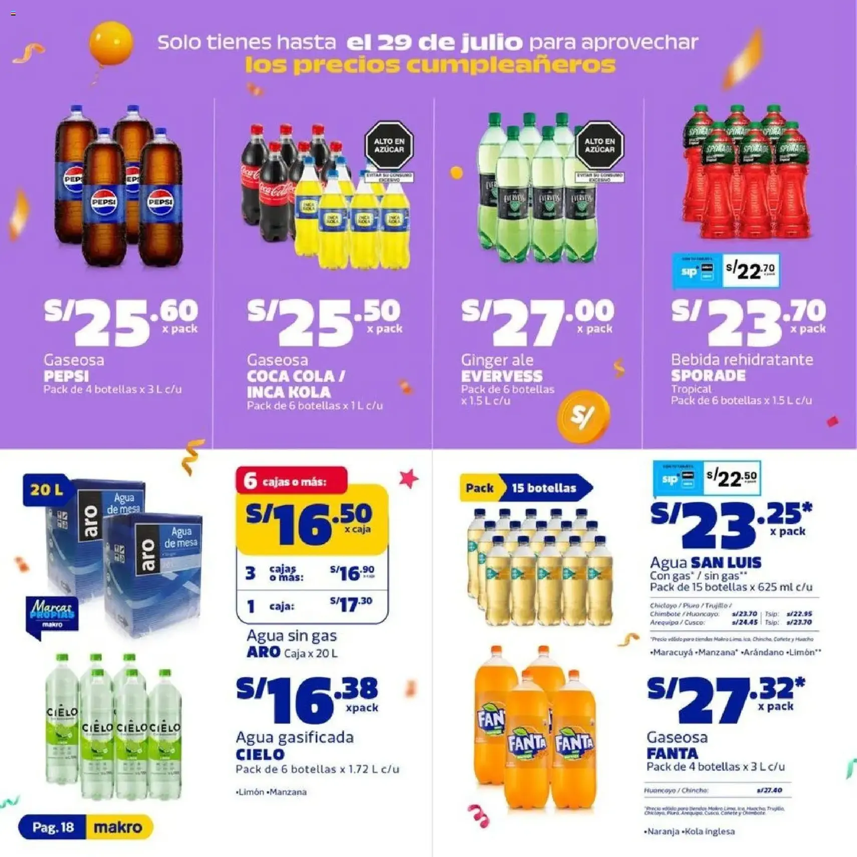 Makro catálogo - folleto válido desde 14/07/2026 página 18 de 28