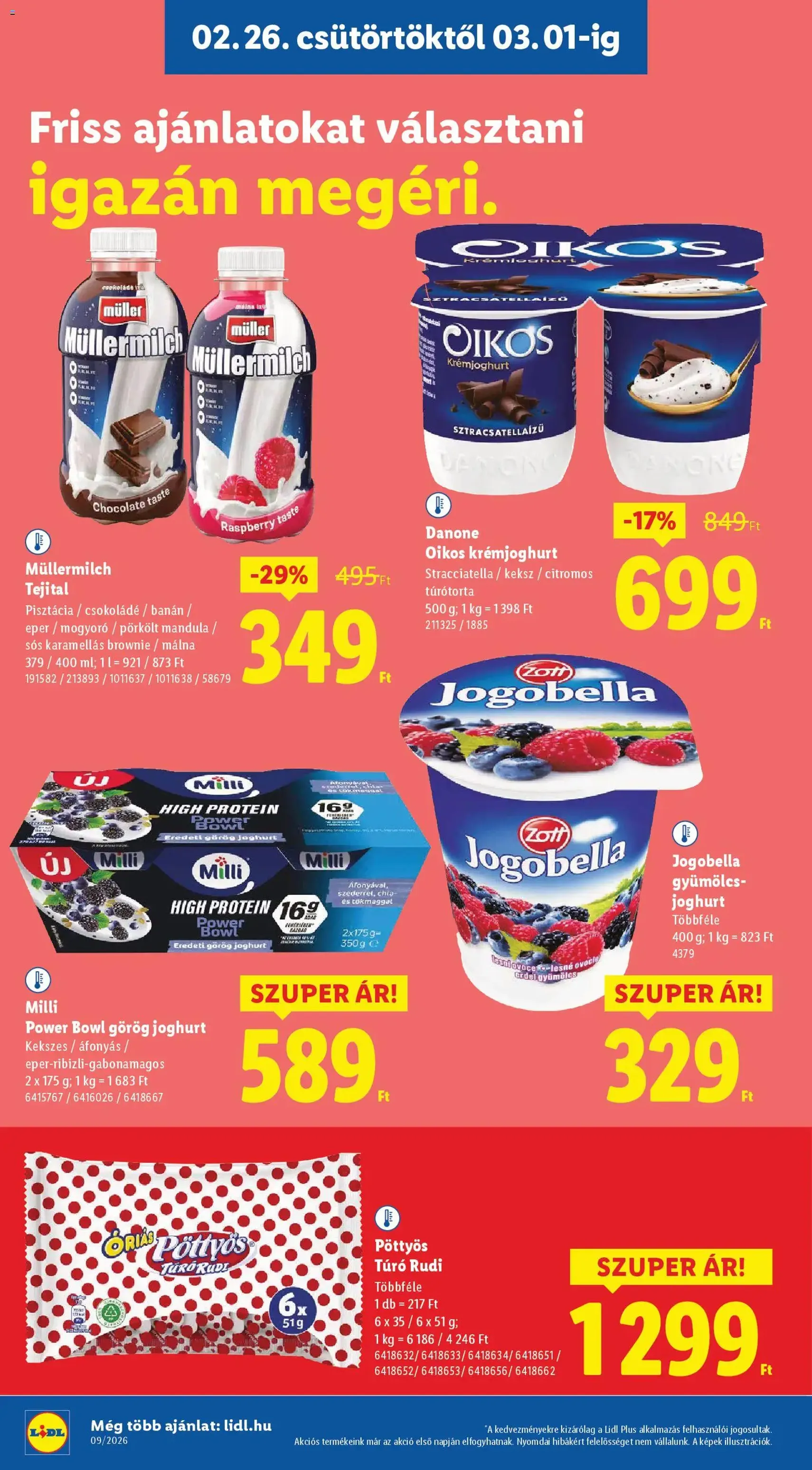 Lidl Akciós újság - 2026.02.26. érvényes szórólap 10 oldal 80 oldalból