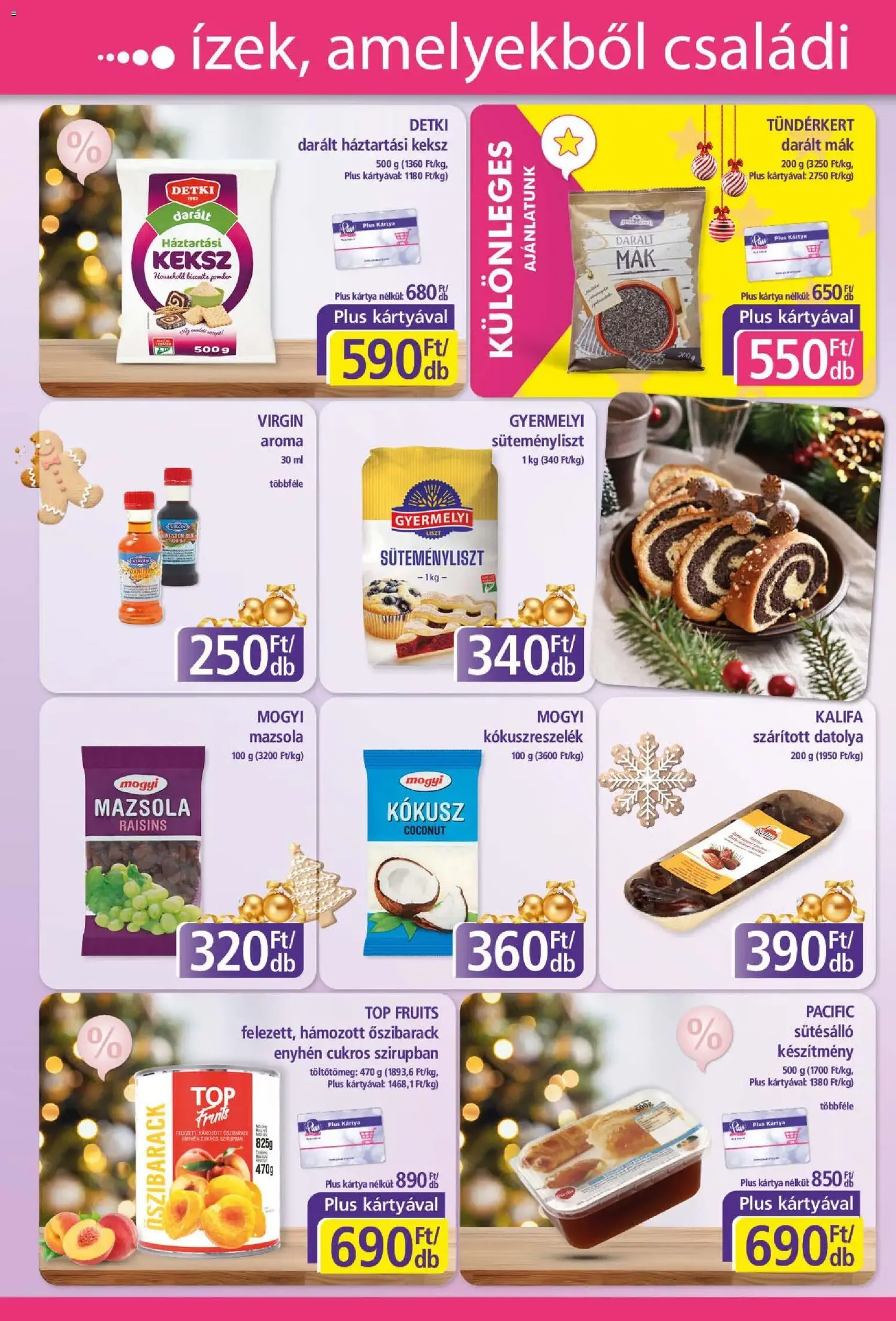 Plus Market Akciós újság - 2025.12.18. érvényes szórólap 6 oldal 12 oldalból