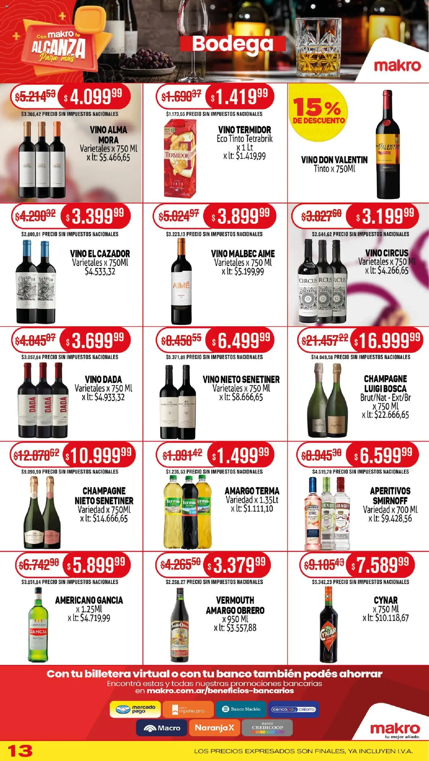 Makro ofertas - folleto válido desde 30/10/2025 página 13 de 20 Makro ofertas - folleto válido desde 30/10/2025 página 13 de 20