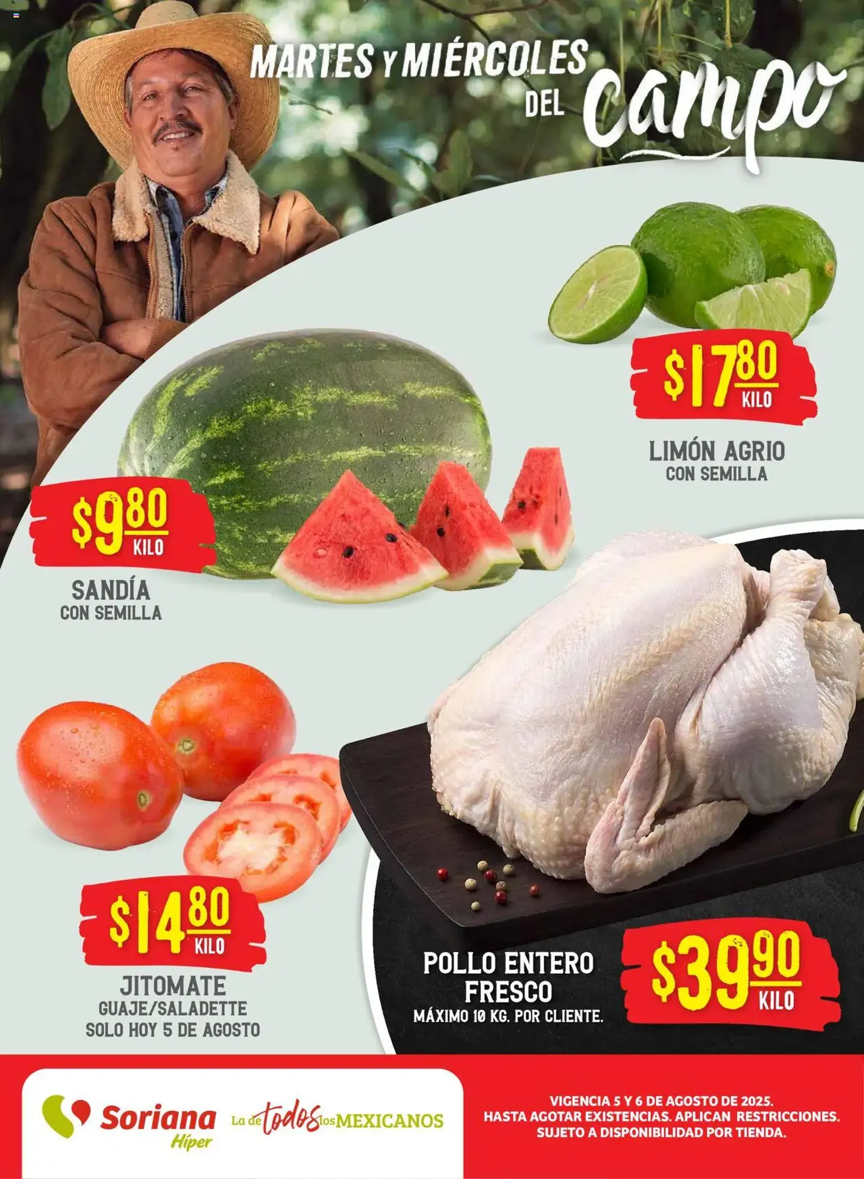 Soriana folleto - folleto válido desde 05/08/2025 página 1 de 5