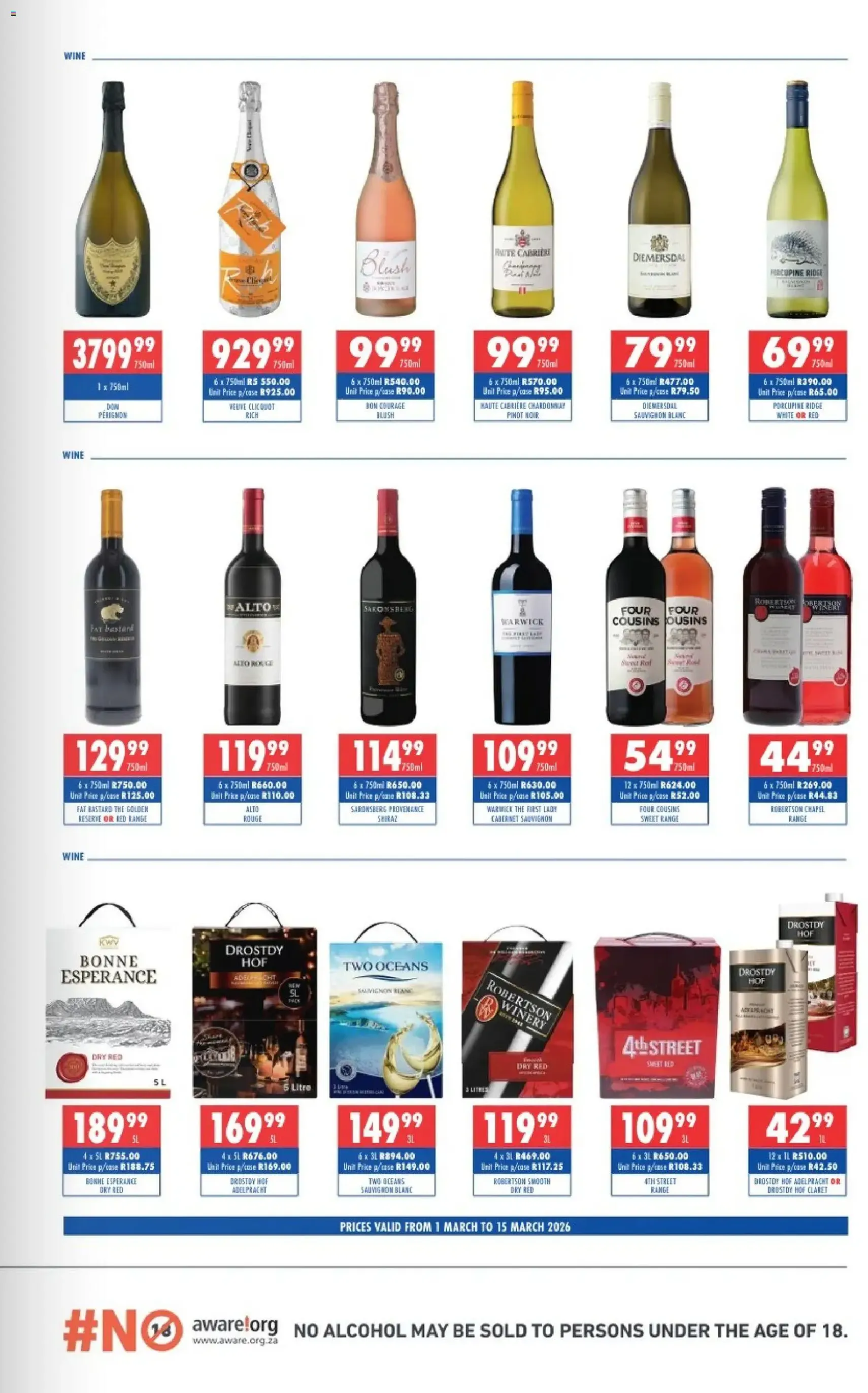 Ultra Liquors Specials - valid flyer from 01/03/2026, page 4 of 4