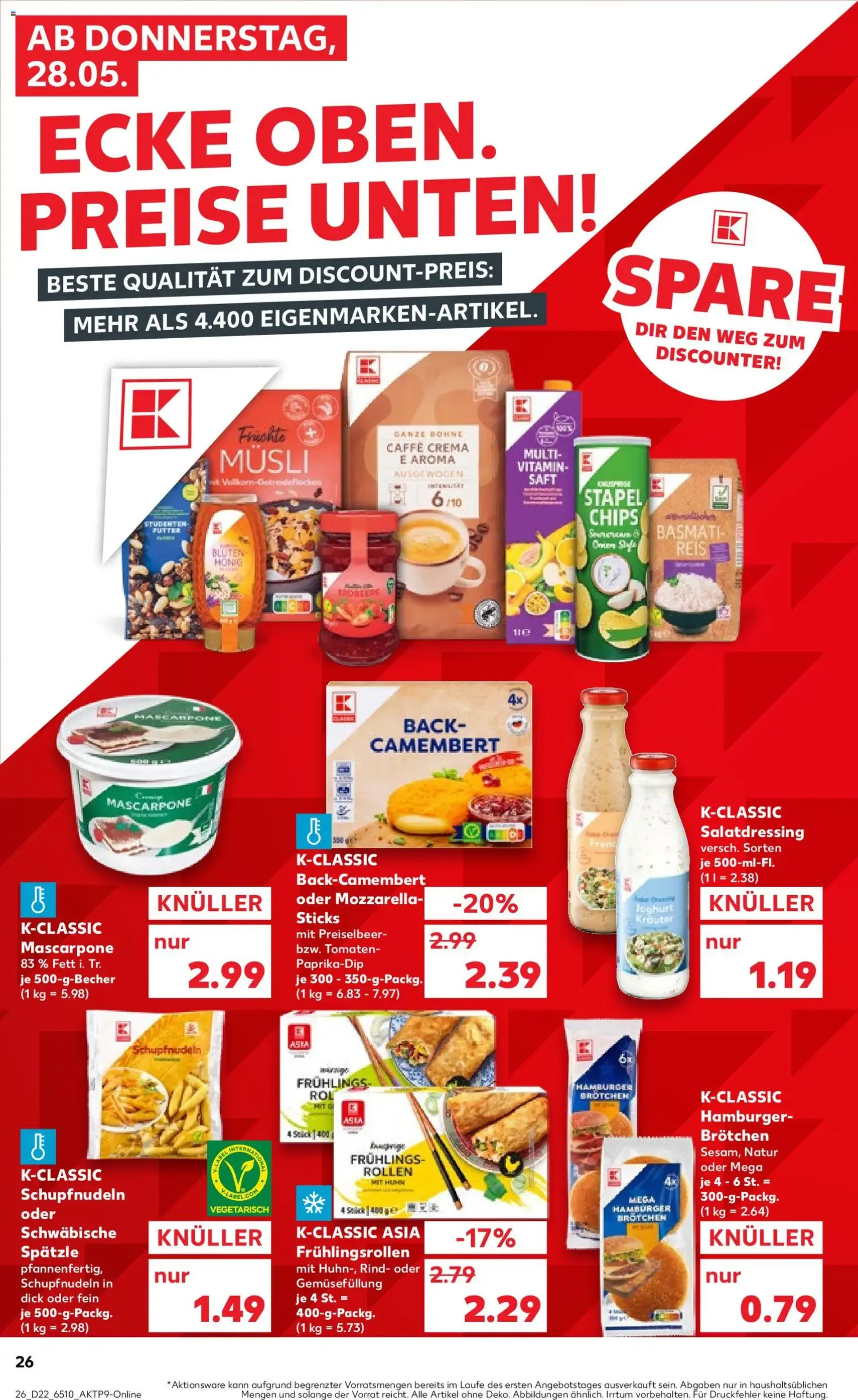 Kaufland DE - DE Folder - geldige folder vanaf 28-05-2026 pagina 26 van 64