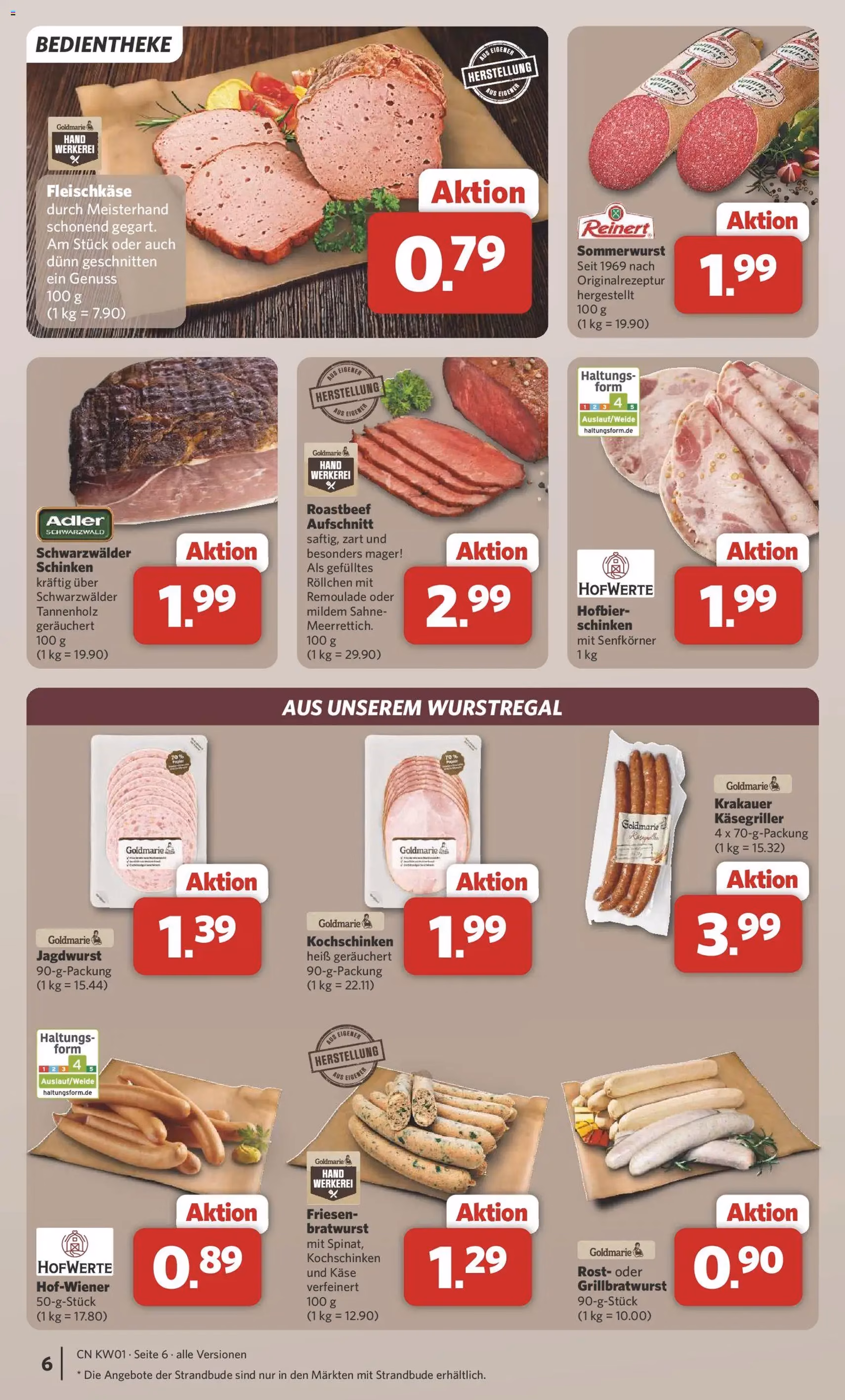 Combi Prospekt - Gültiger Prospekt ab 29.12.2025, Seite 6 von insgesamt 38