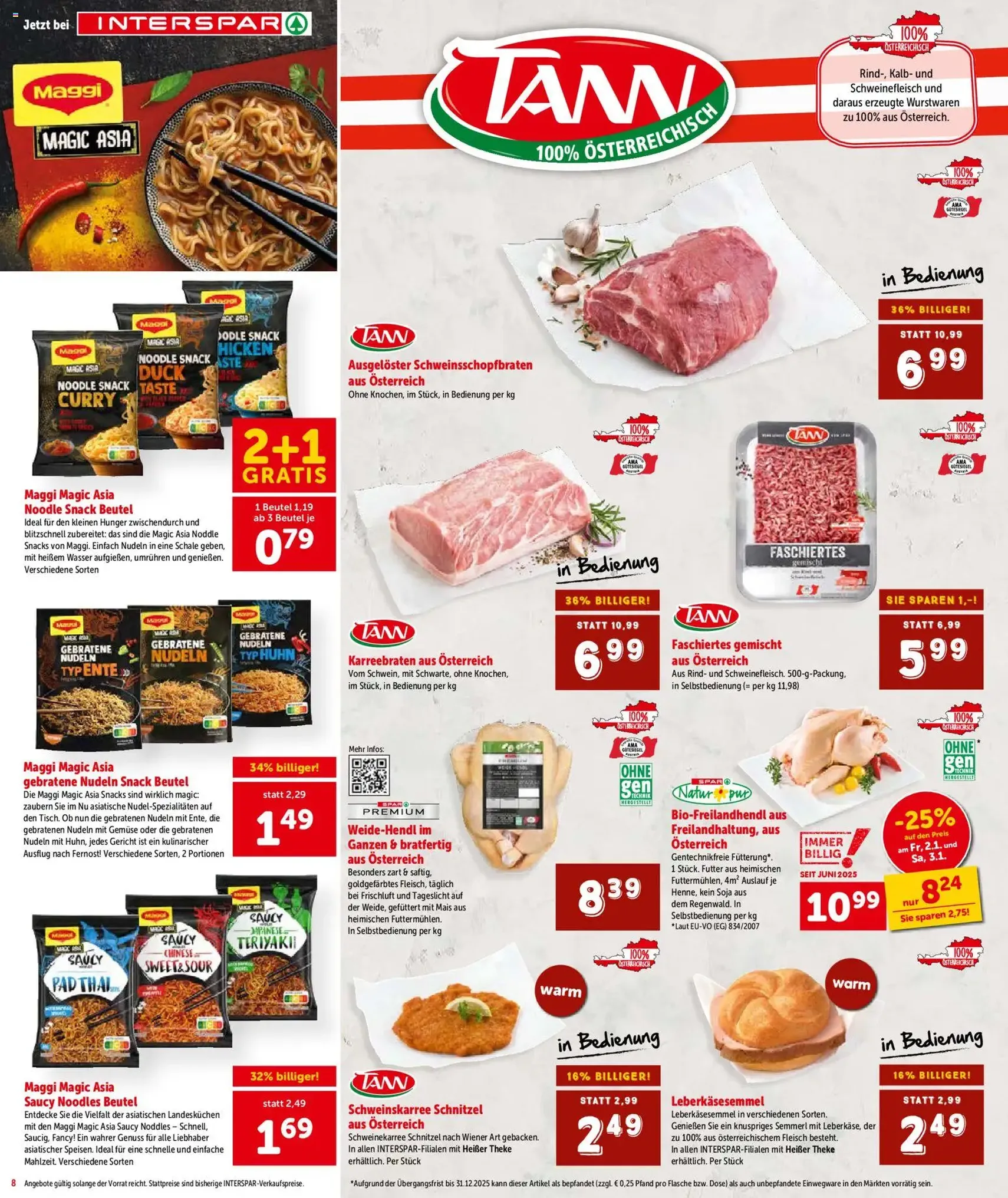 Interspar Flugblatt - Gültiger Prospekt ab 02.01.2026, Seite 8 von insgesamt 24