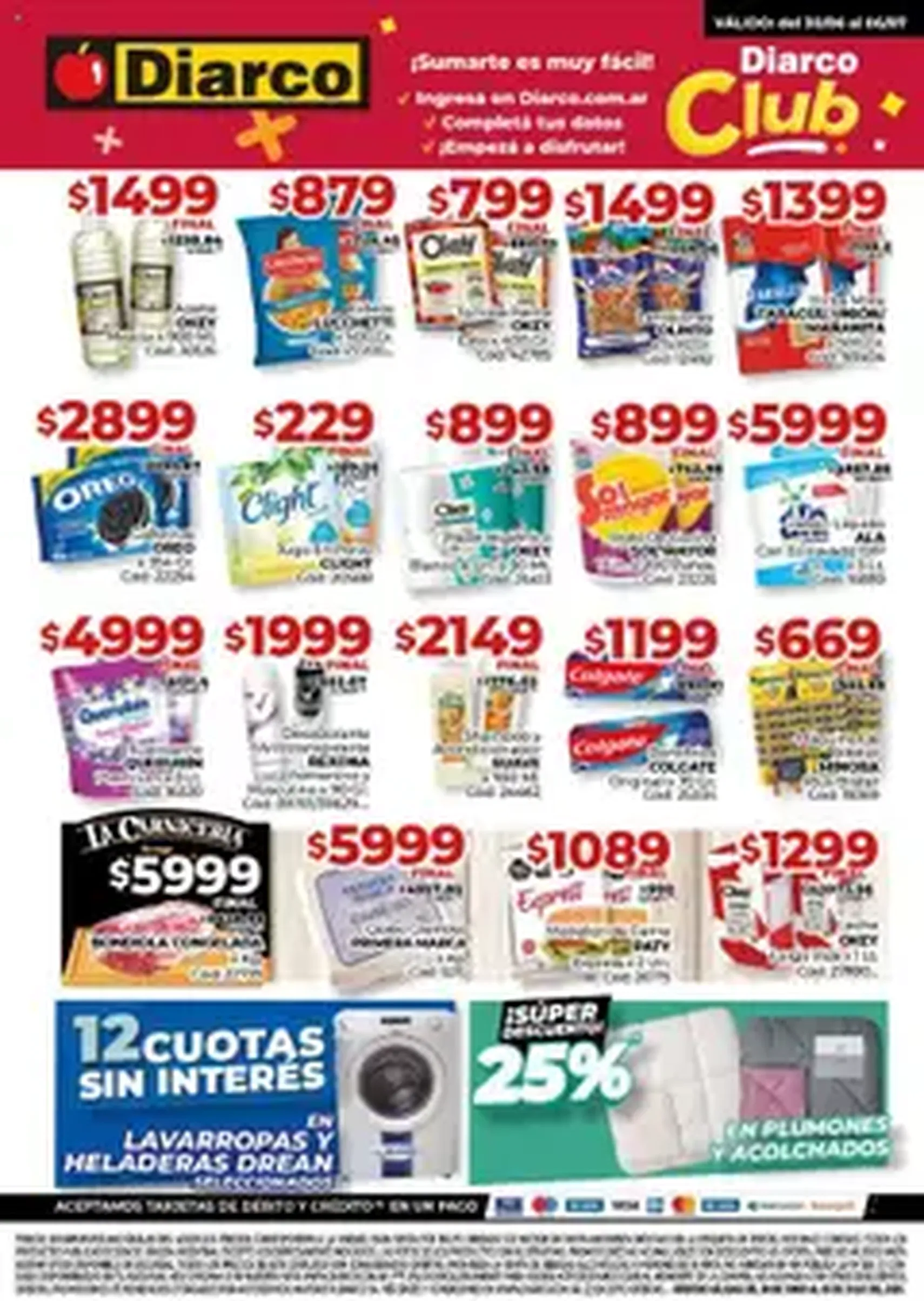Diarco ofertas - folleto válido desde 30/06/2025 página 1 de 1