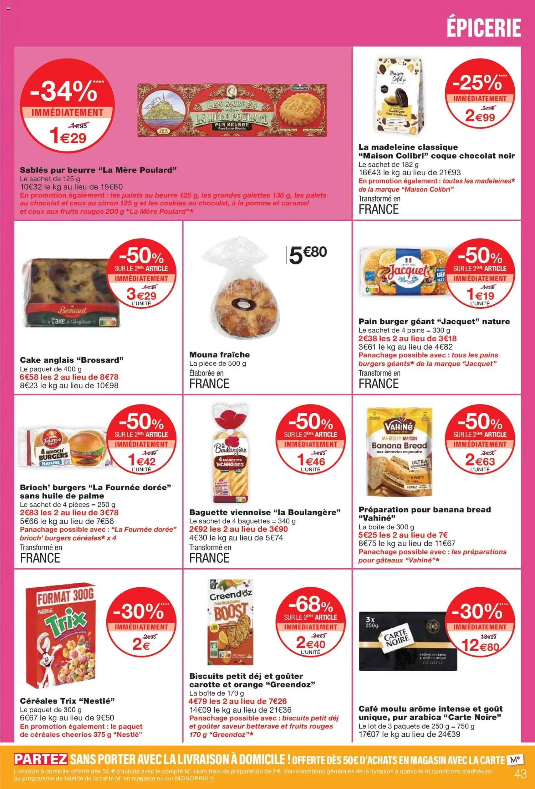 Monoprix catalogue - brochure valable à partir du 24/03/2026, page 43 sur 66