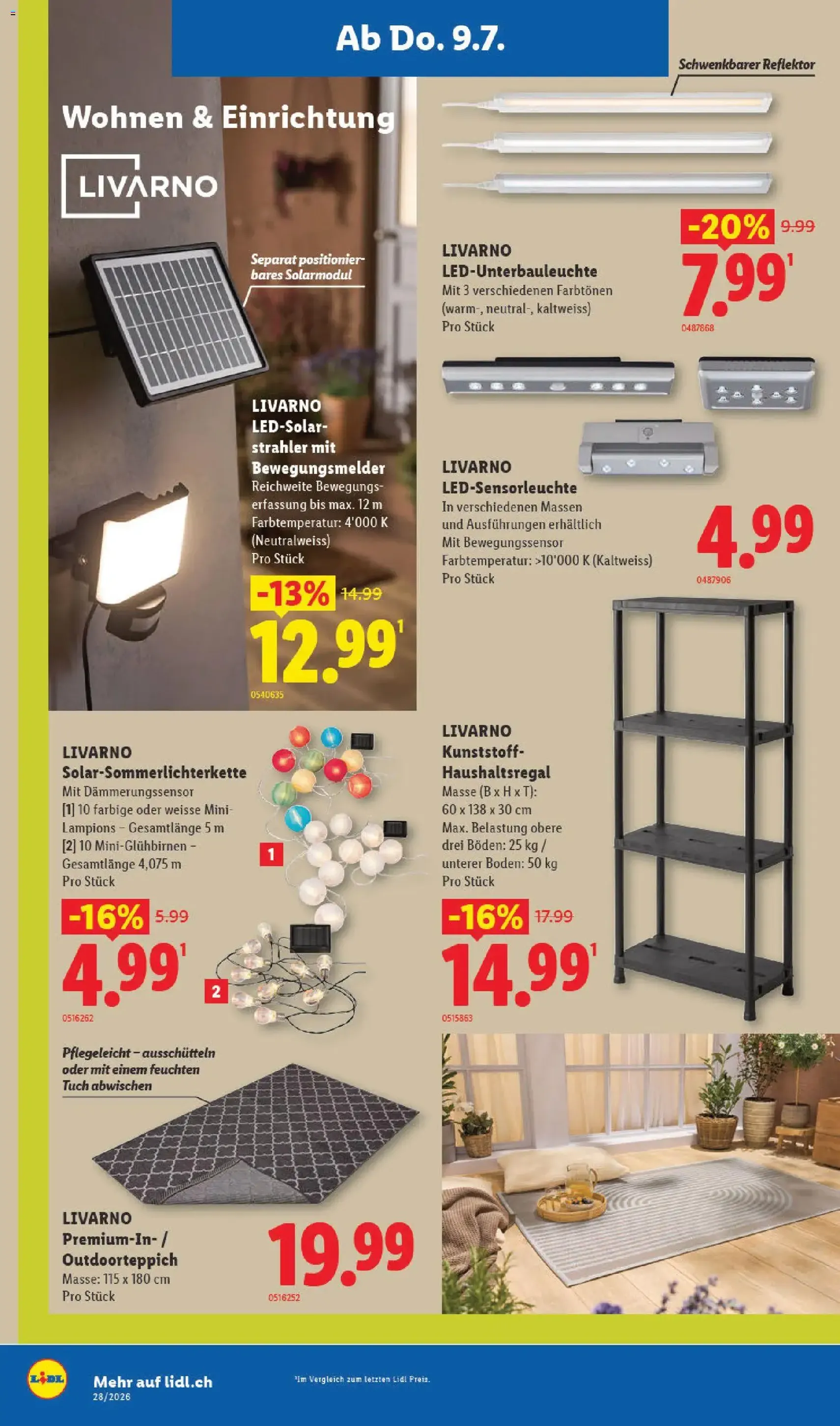 Lidl aktionen - Gültiger Prospekt ab 09.07.2026, Seite 22 von insgesamt 36