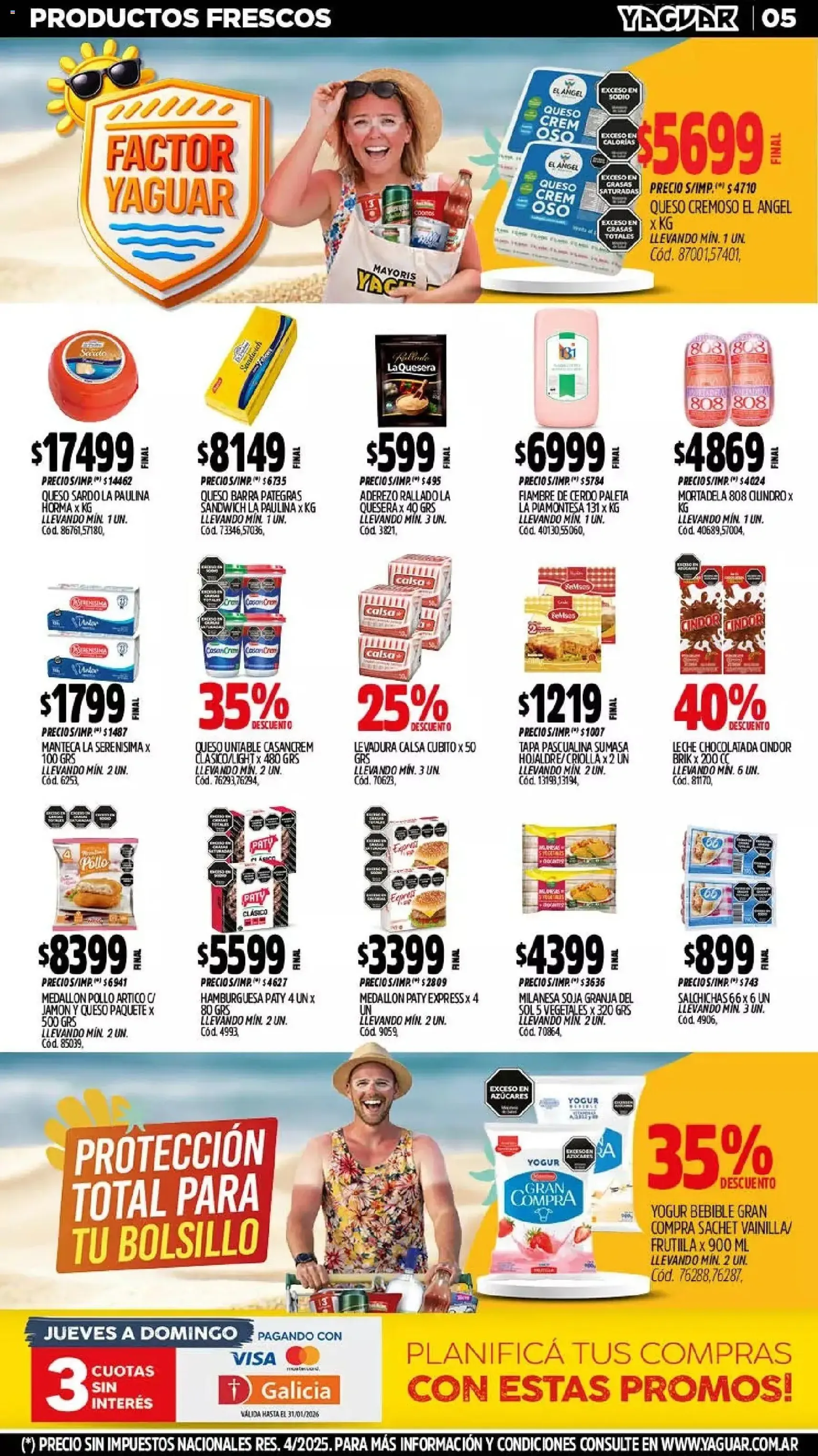 Yaguar catálogo - folleto válido desde 26/01/2026 página 5 de 17