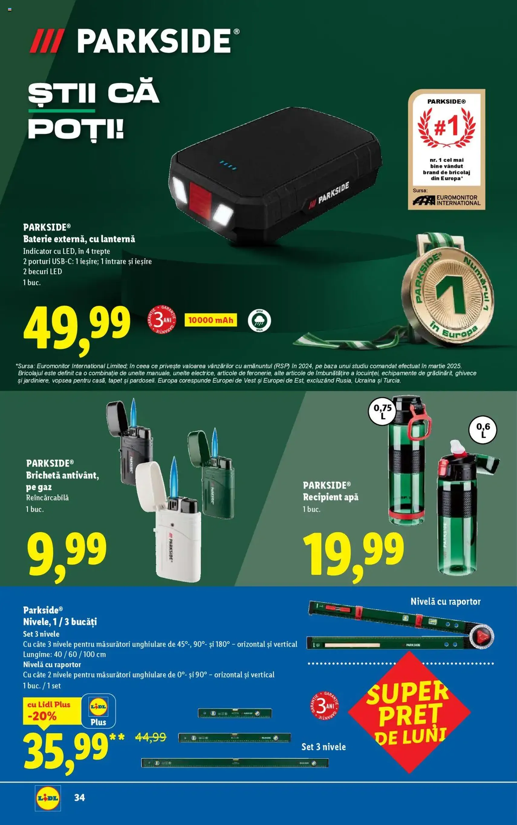 Catalog Lidl - cataloage valabile începând cu 25.08.2025 pagina 34 din 74 Catalog Lidl - cataloage valabile începând cu 25.08.2025 pagina 34 din 74