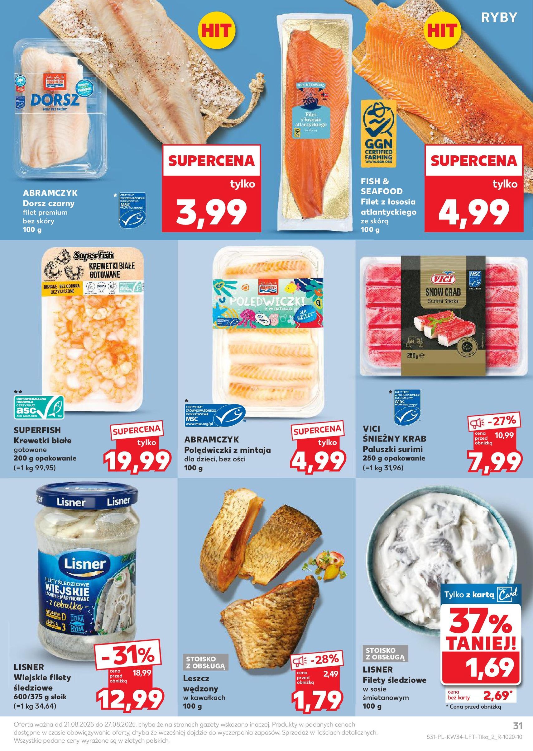 Kaufland gazetka - ważny gazetka od 21.08.2025 strona 31 z 54 Kaufland gazetka - ważny gazetka od 21.08.2025 strona 31 z 54