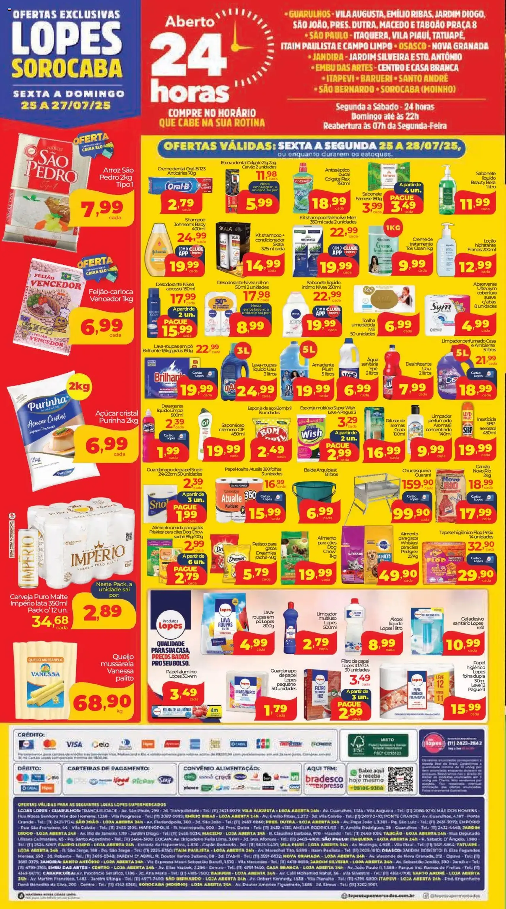 Lopes Supermercados - Ofertas da semana - folheto válido a partir de 25/07/2025 página 4 de 4