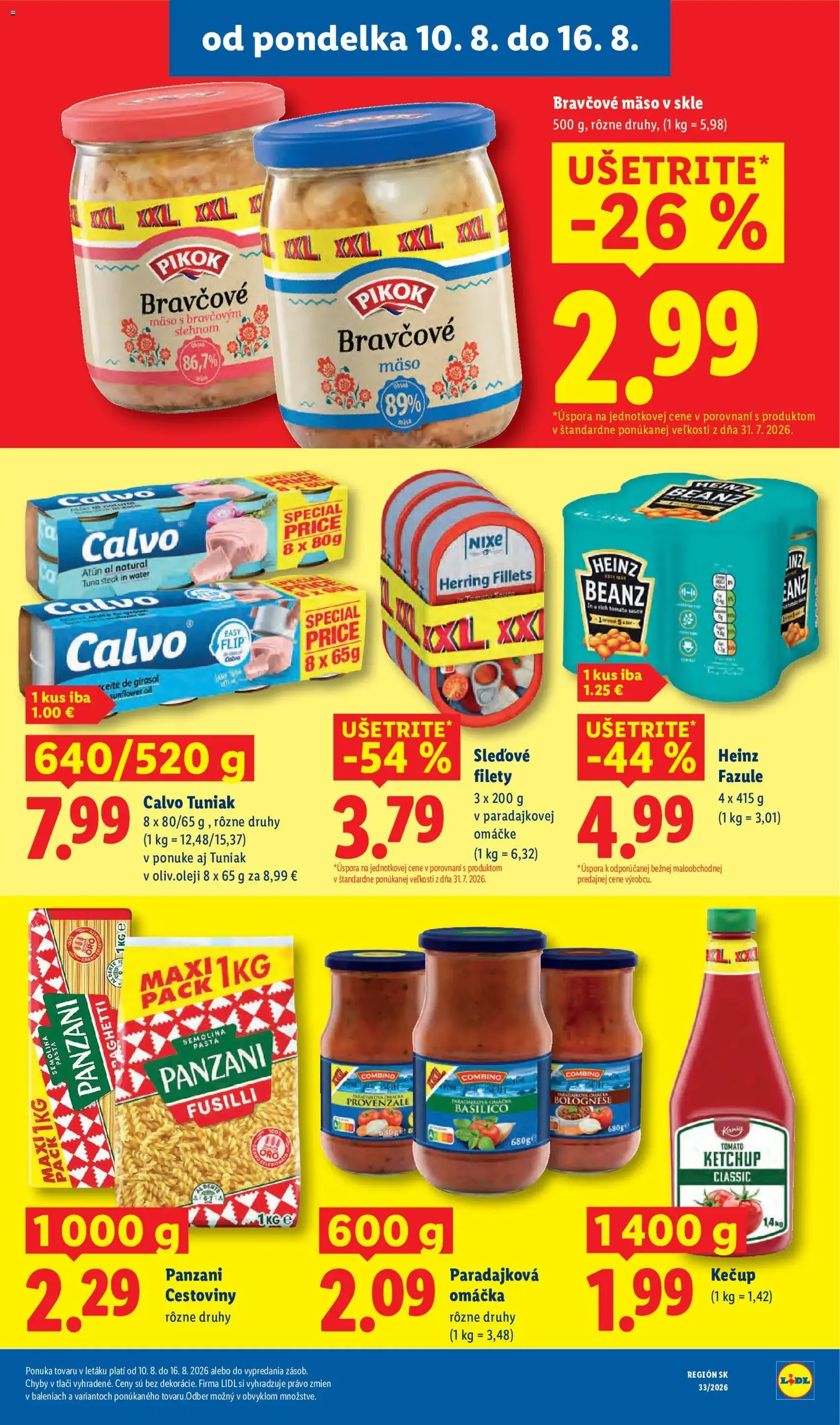 Lidl leták - platný leták od 10.08.2026 strana 31 z 97