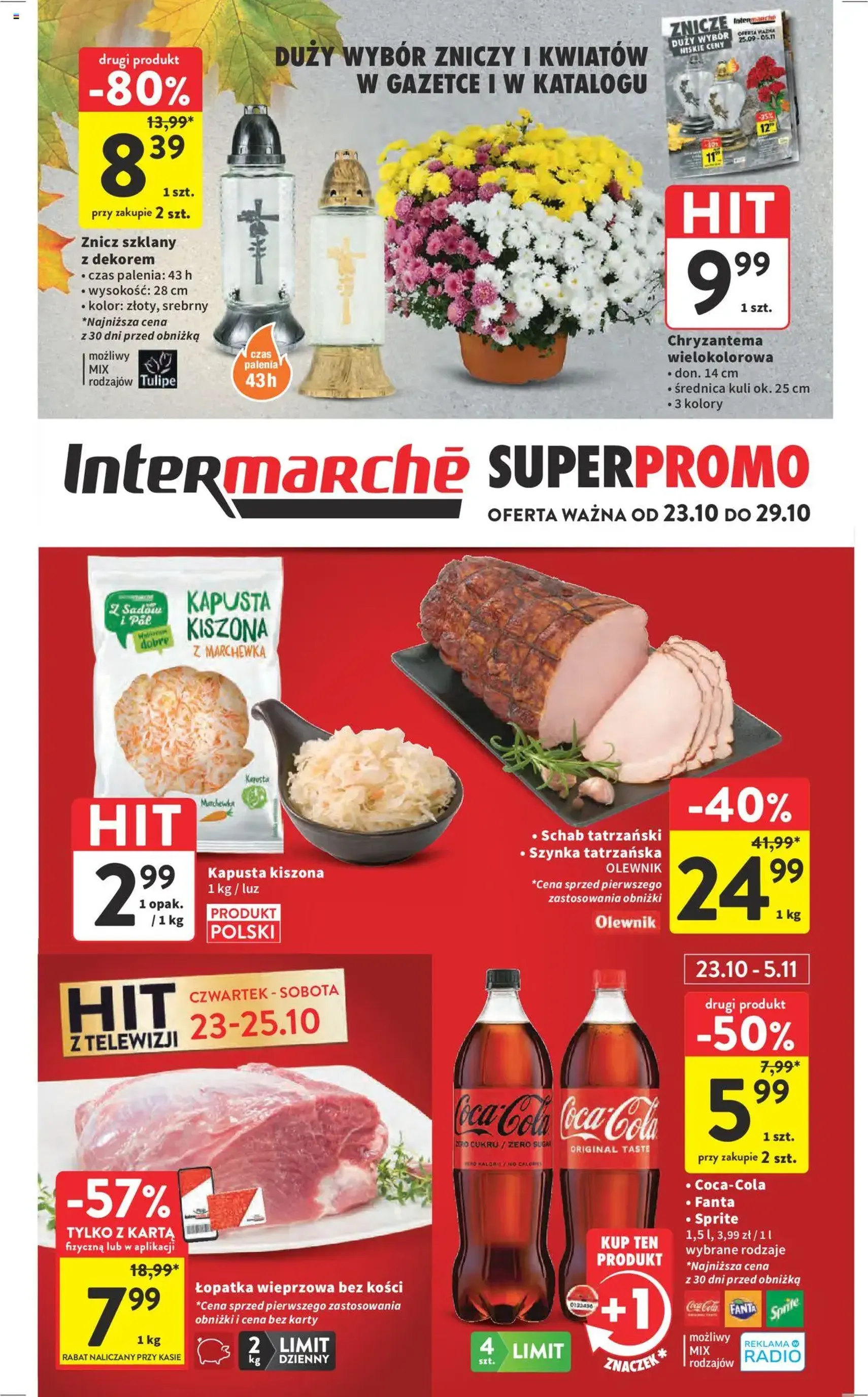 Intermarche Gazetka - ważny gazetka od 23.10.2025 strona 1 z 40 Intermarche Gazetka - ważny gazetka od 23.10.2025 strona 1 z 40