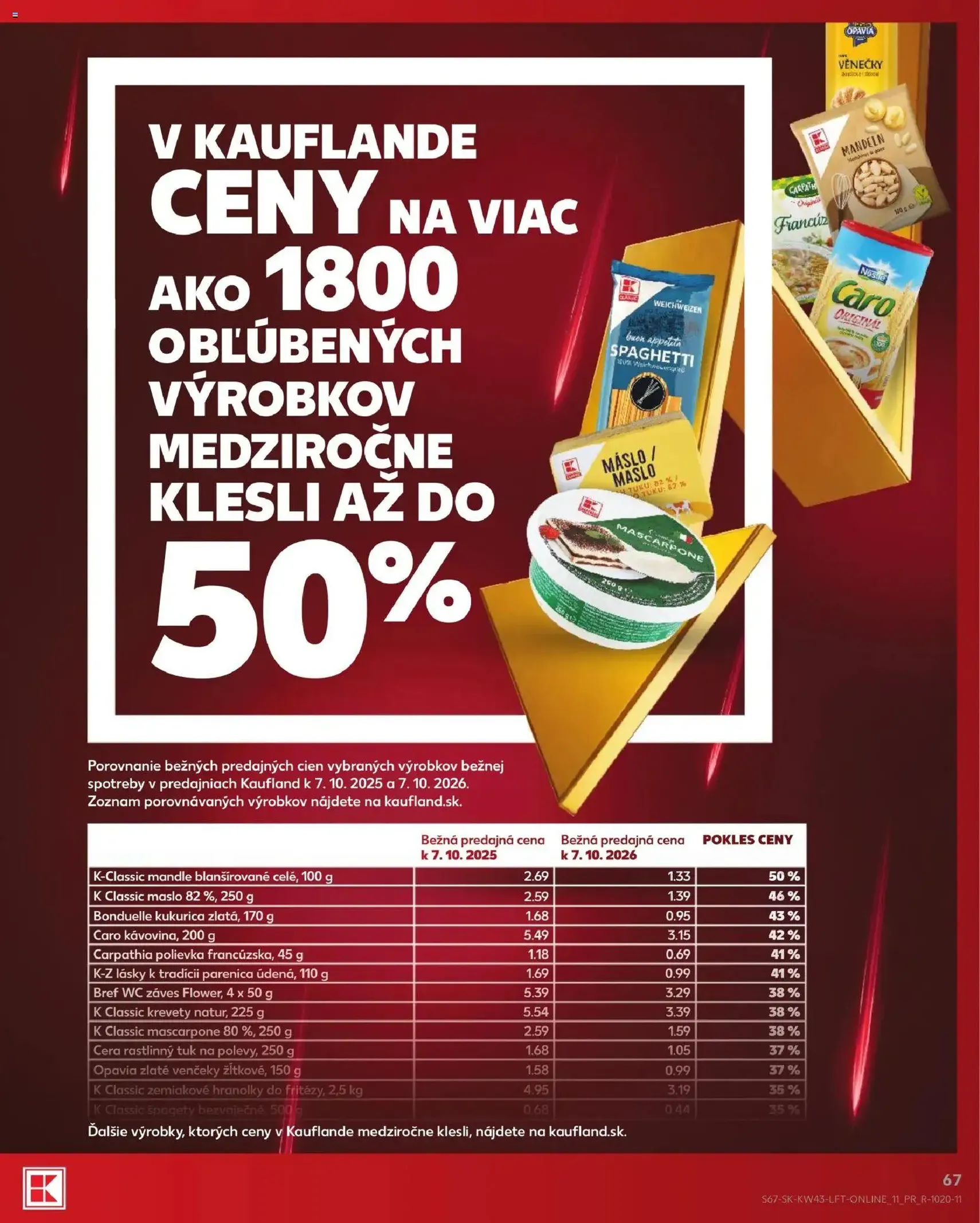 Kaufland leták - platný leták od 22.10.2026 strana 67 z 76