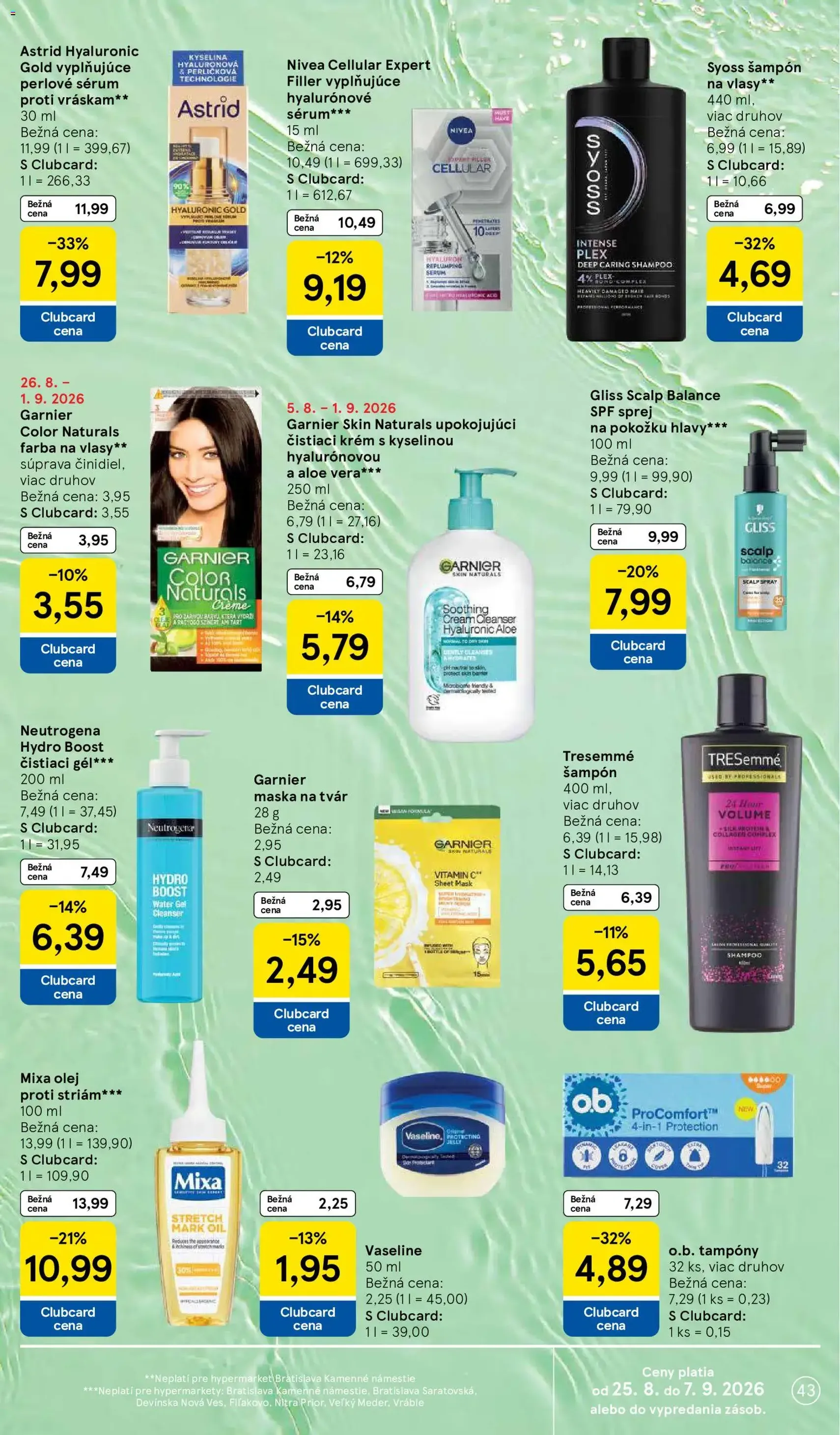Tesco Hypermarket - leták - platný leták od 26.08.2026 strana 43 z 58