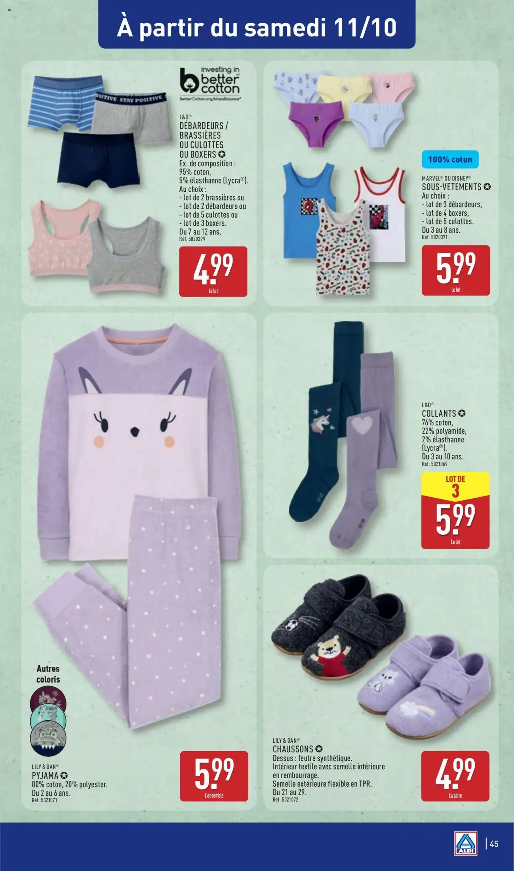 Aldi catalogue semaine 41 - brochure valable à partir du 07/10/2025, page 47 sur 54
