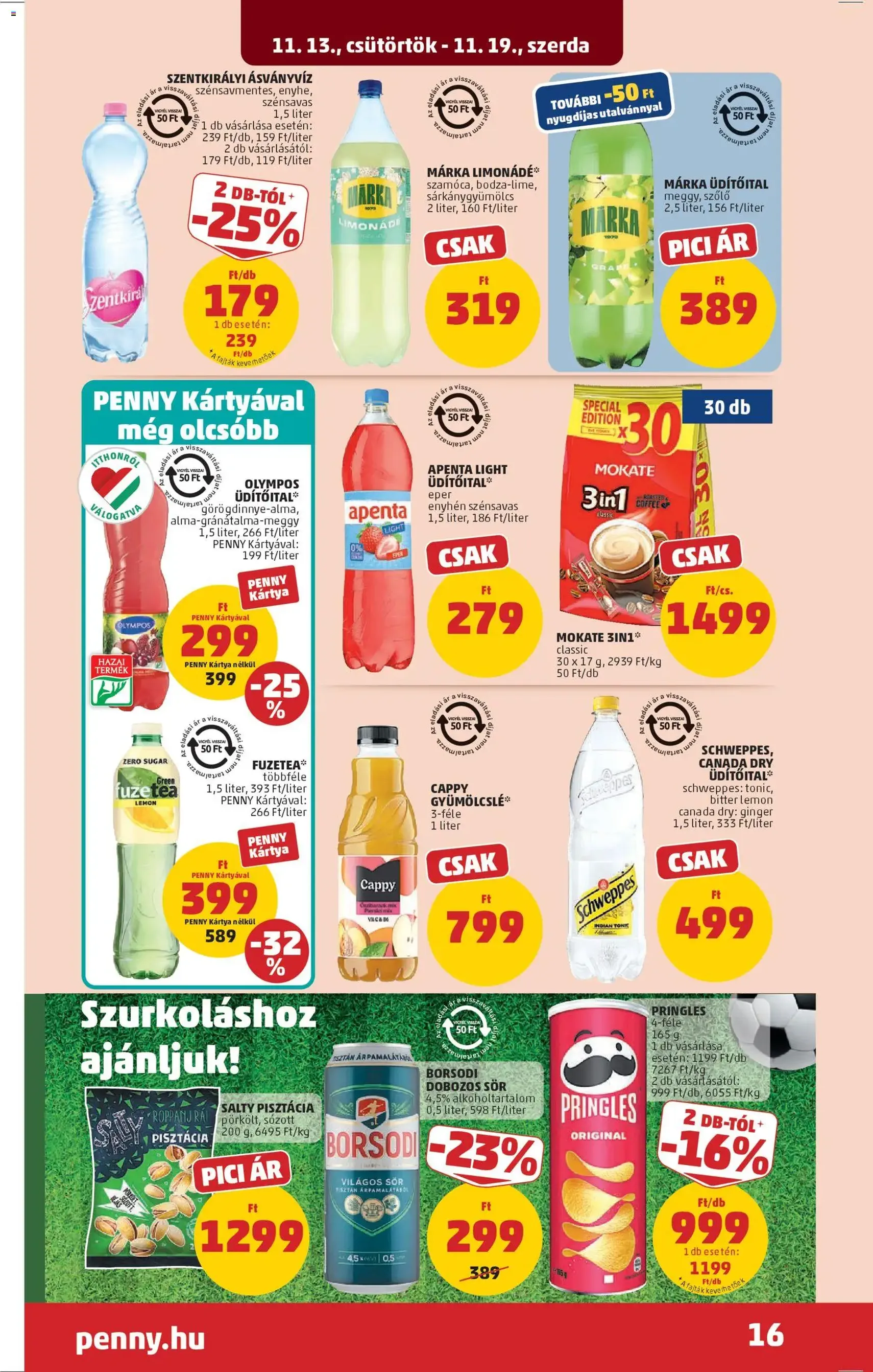 PENNY Akciós újság - 2025.11.13. érvényes szórólap 20 oldal 45 oldalból