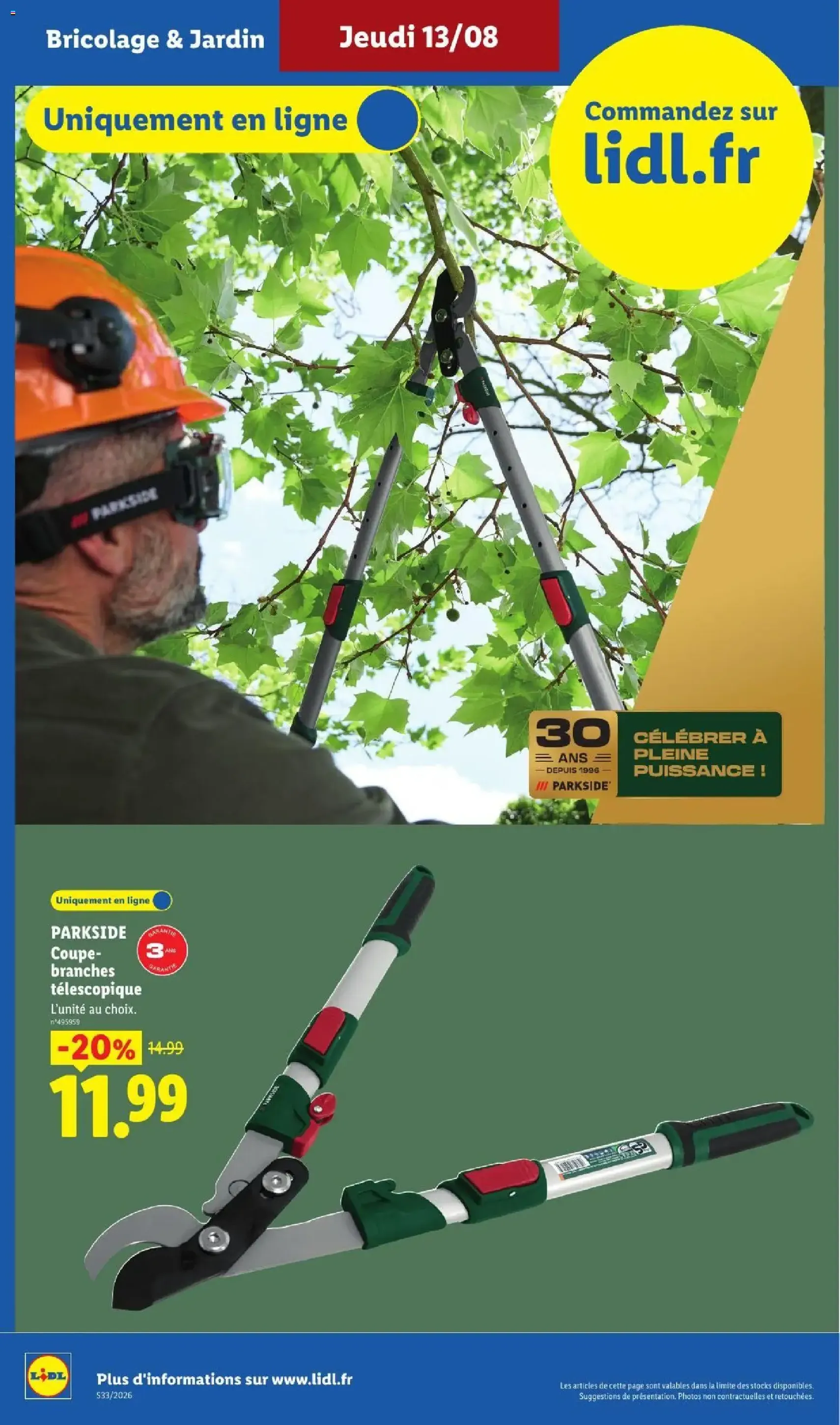 LIDL catalogue - brochure valable à partir du 13/08/2026, page 30 sur 61
