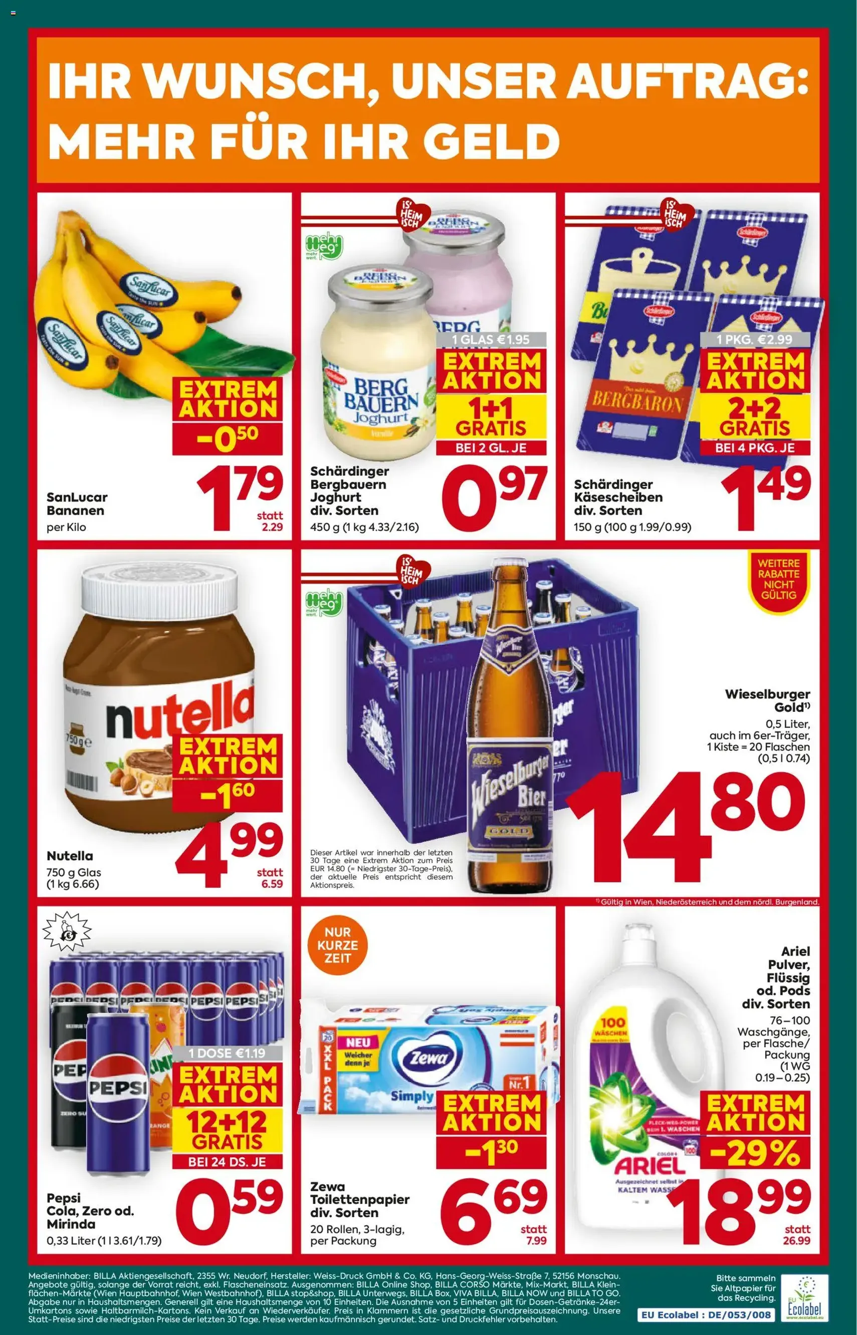 Billa Plus Flugblatt - Gültiger Prospekt ab 19.02.2026, Seite 16 von insgesamt 16