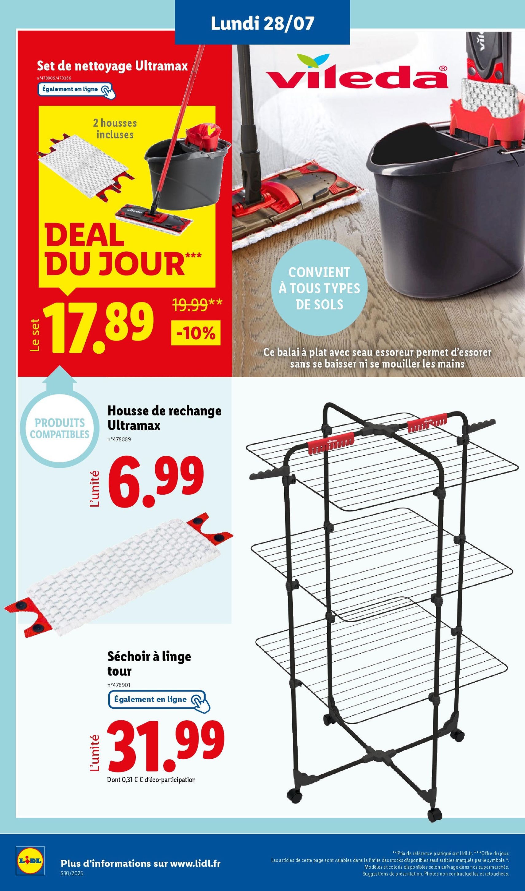 LIDL catalogue semaine 29 - brochure valable à partir du 24/07/2025, page 64 sur 73 LIDL catalogue semaine 29 - brochure valable à partir du 24/07/2025, page 64 sur 73