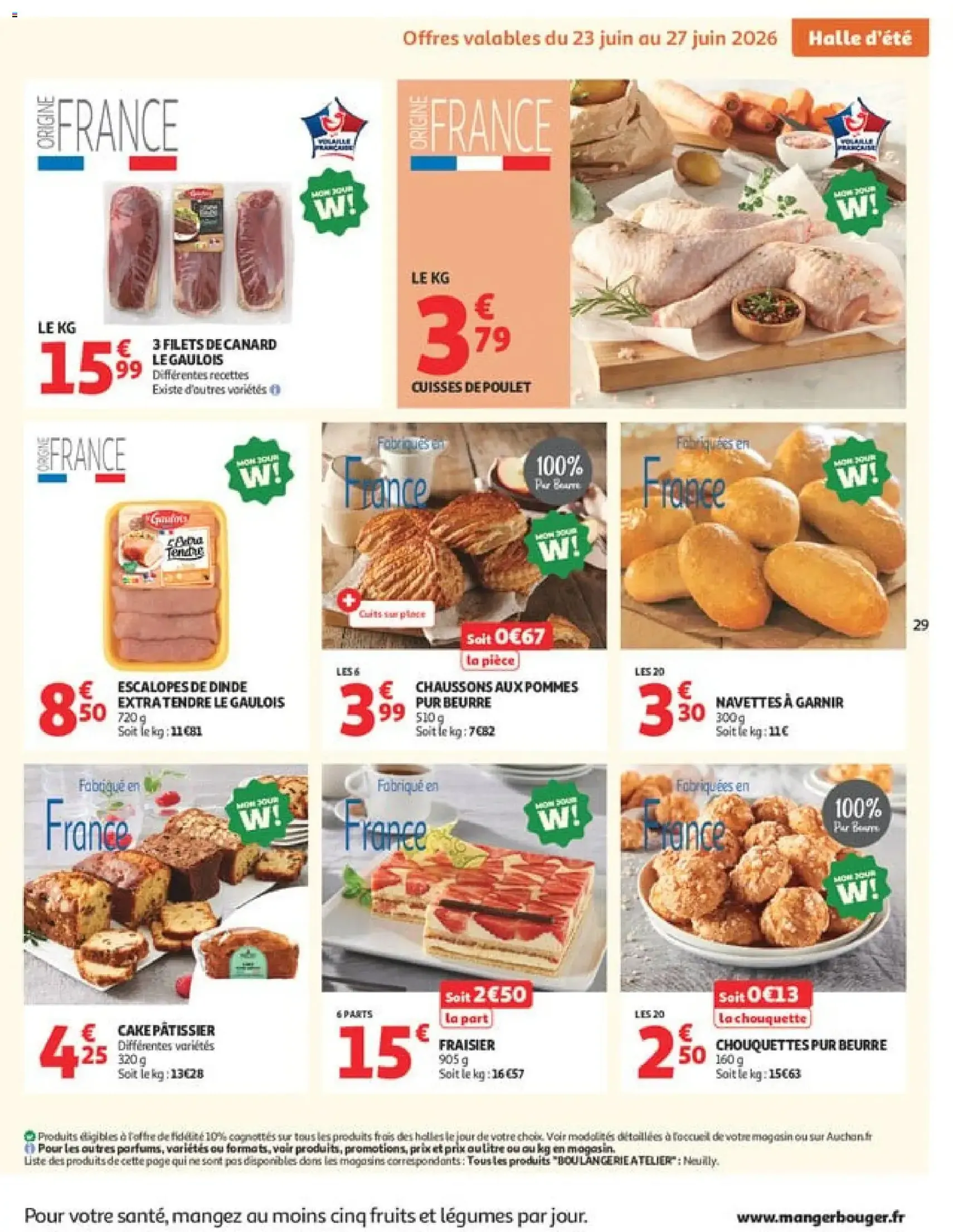 Auchan prospectus - brochure valable à partir du 23/06/2026, page 29 sur 42