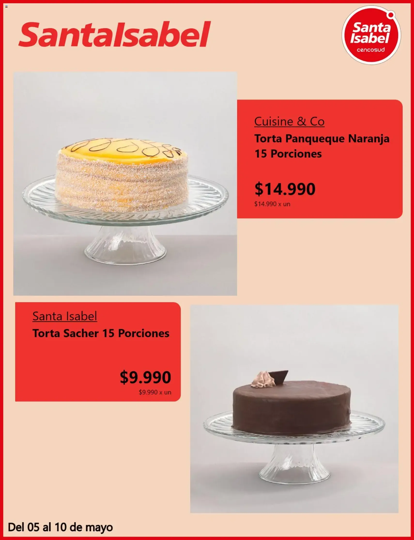 Santa Isabel Ofertas - folleto válido desde 04.05.2026 página 4 de 5