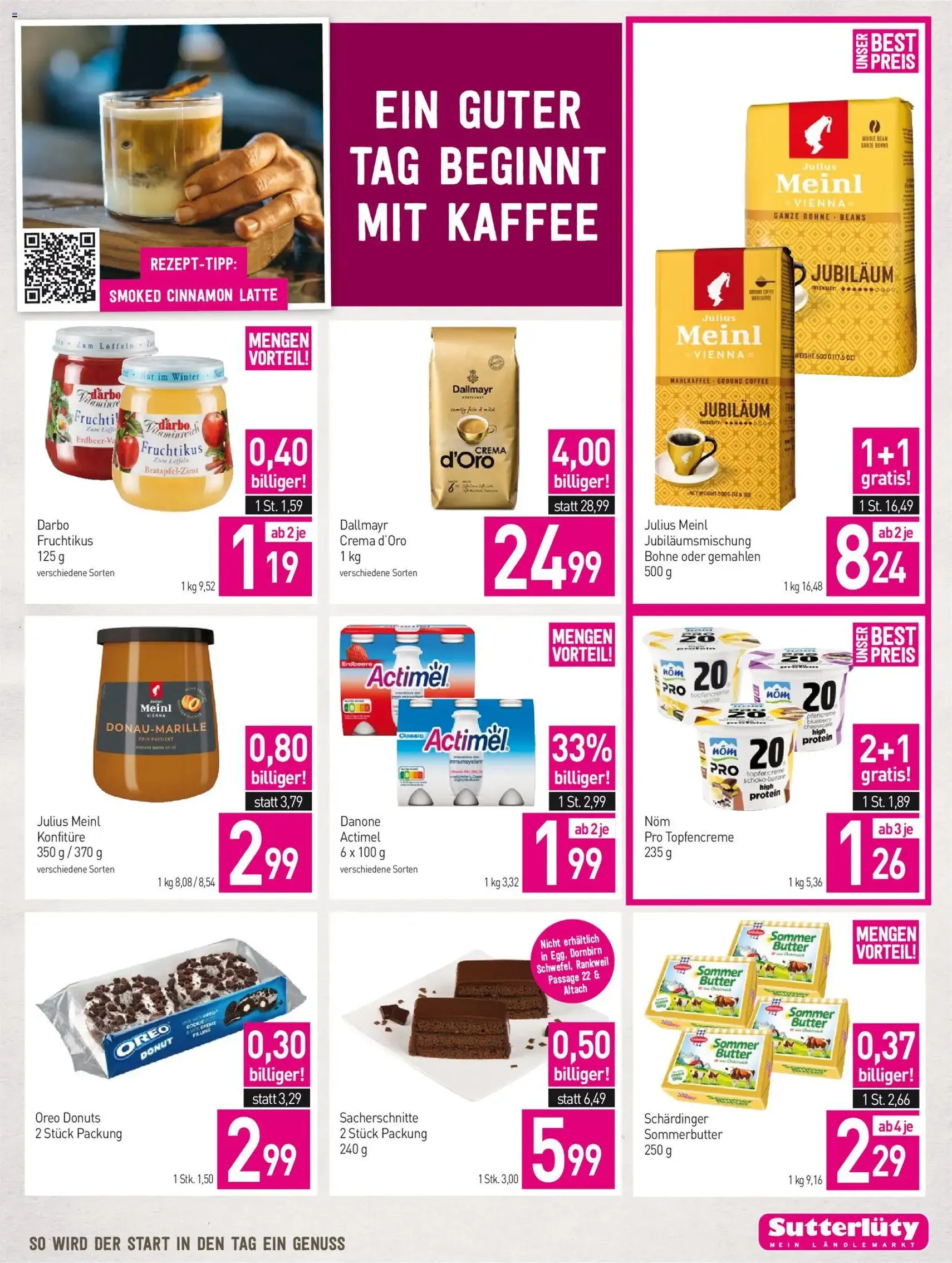 Sutterlüty Flugblatt - Gültiger Prospekt ab 08.10.2026, Seite 3 von insgesamt 24